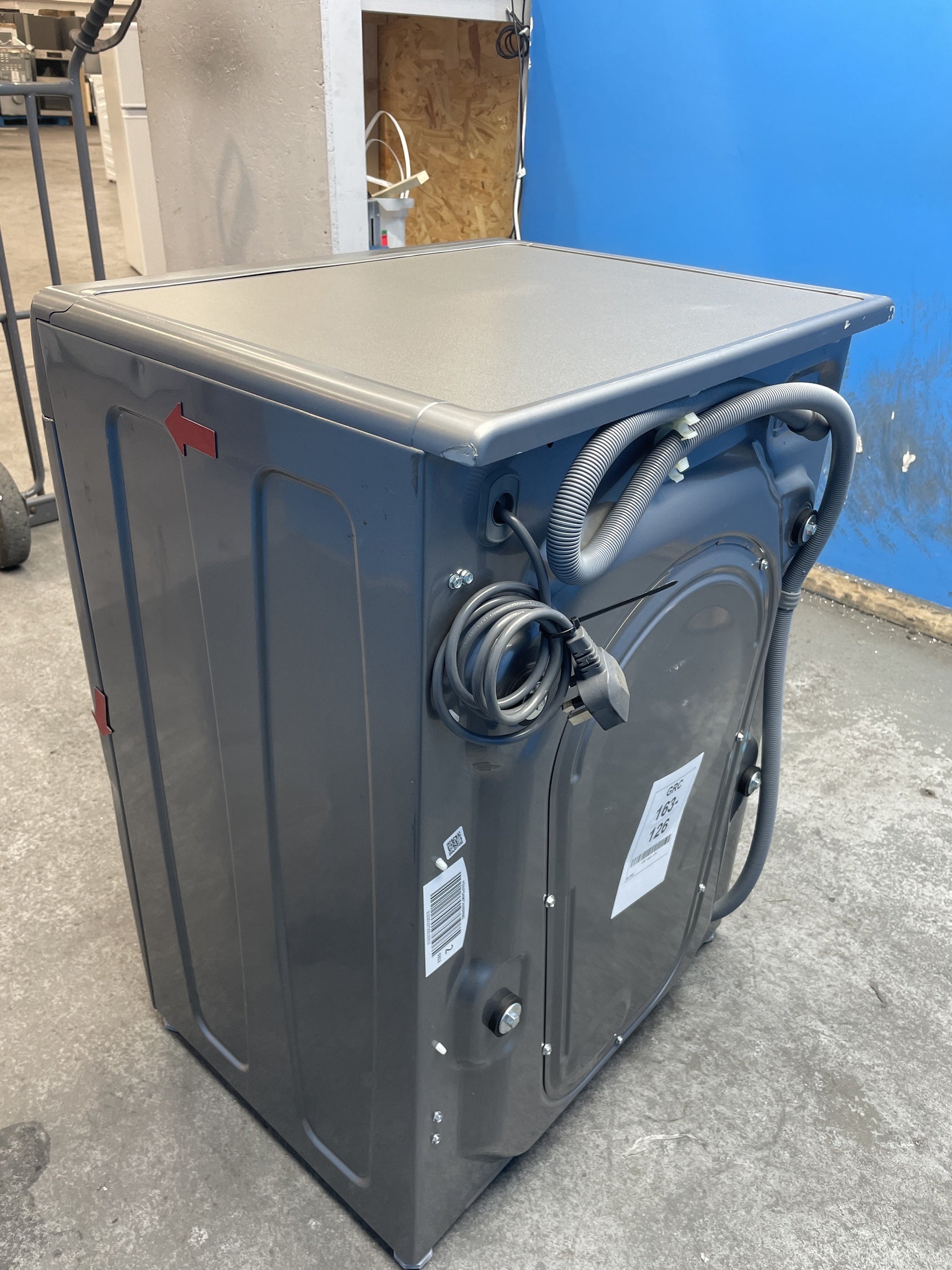 #GRC-163-126 - Hoover H3WPS496TAMBR680 9kg 1400 Spin Washing Machine