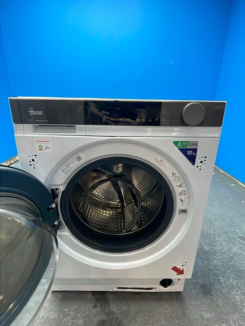 #GRC-161-807 - Hoover H-WASH 600 HBSI 410CIL8U-80 10kg 1400rpm Integrated Washing Machine