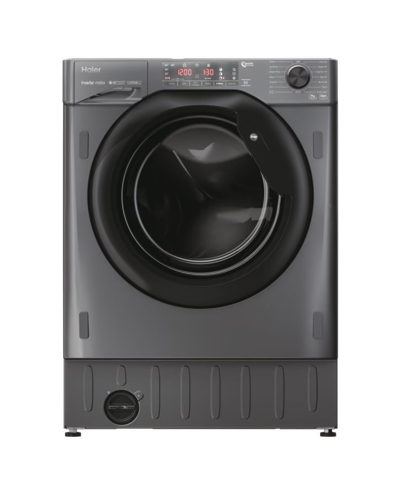 Haier HWQ90B416FWBR Series 4 Integrated 9kg 1600 Spin Washing Machine – Renew 2 U