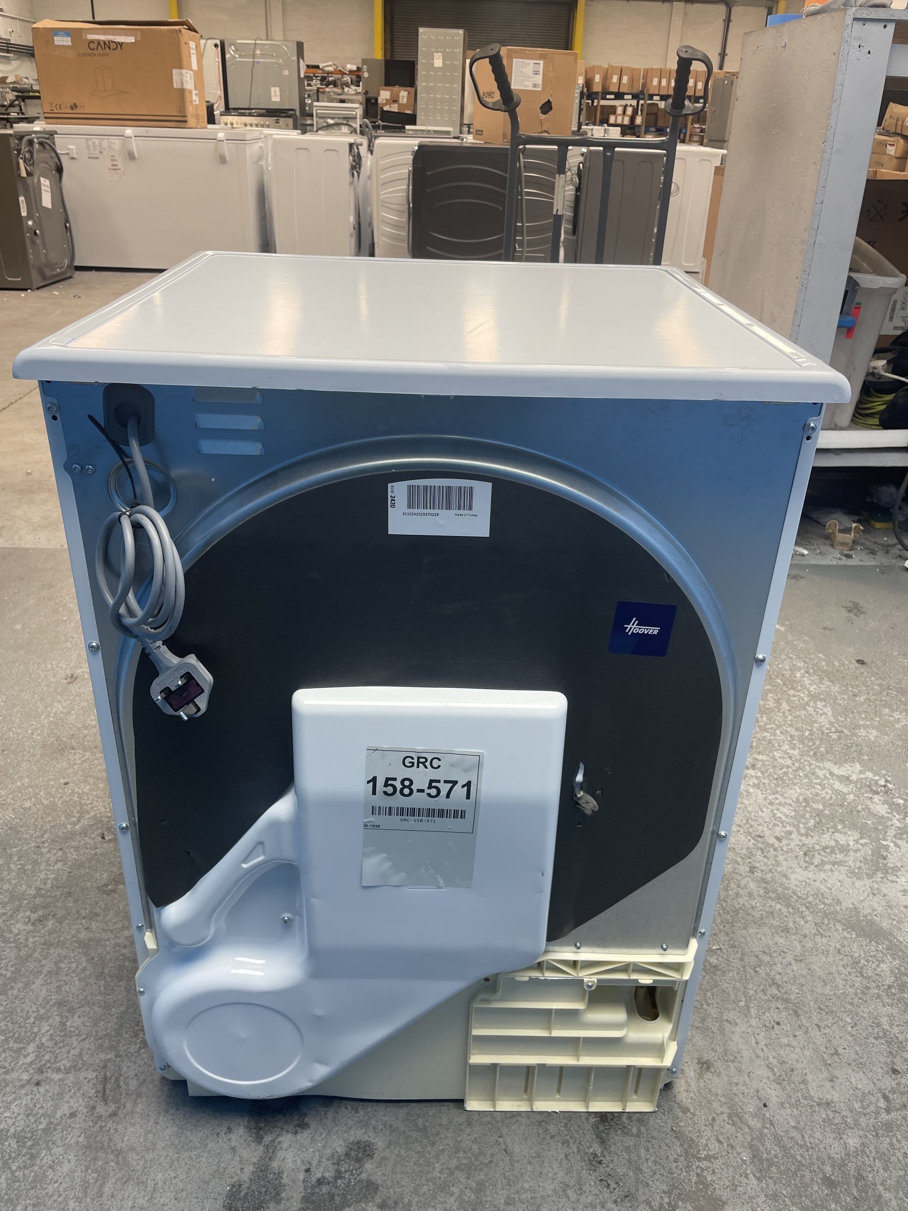 #GRC-159-571 - Hoover HBWS494DMBW5 Integrated 9kg 1400rpm Washing Machine