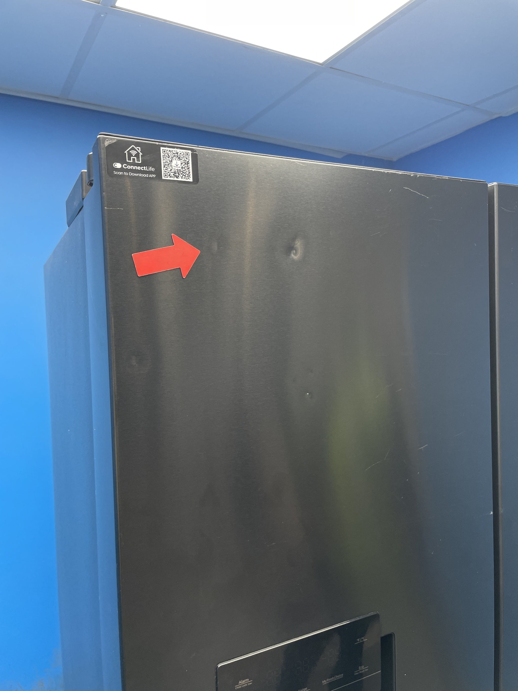 #GRC-158-072 - Hisense PureFlat RQ760N4IFE American Style Fridge Freezer