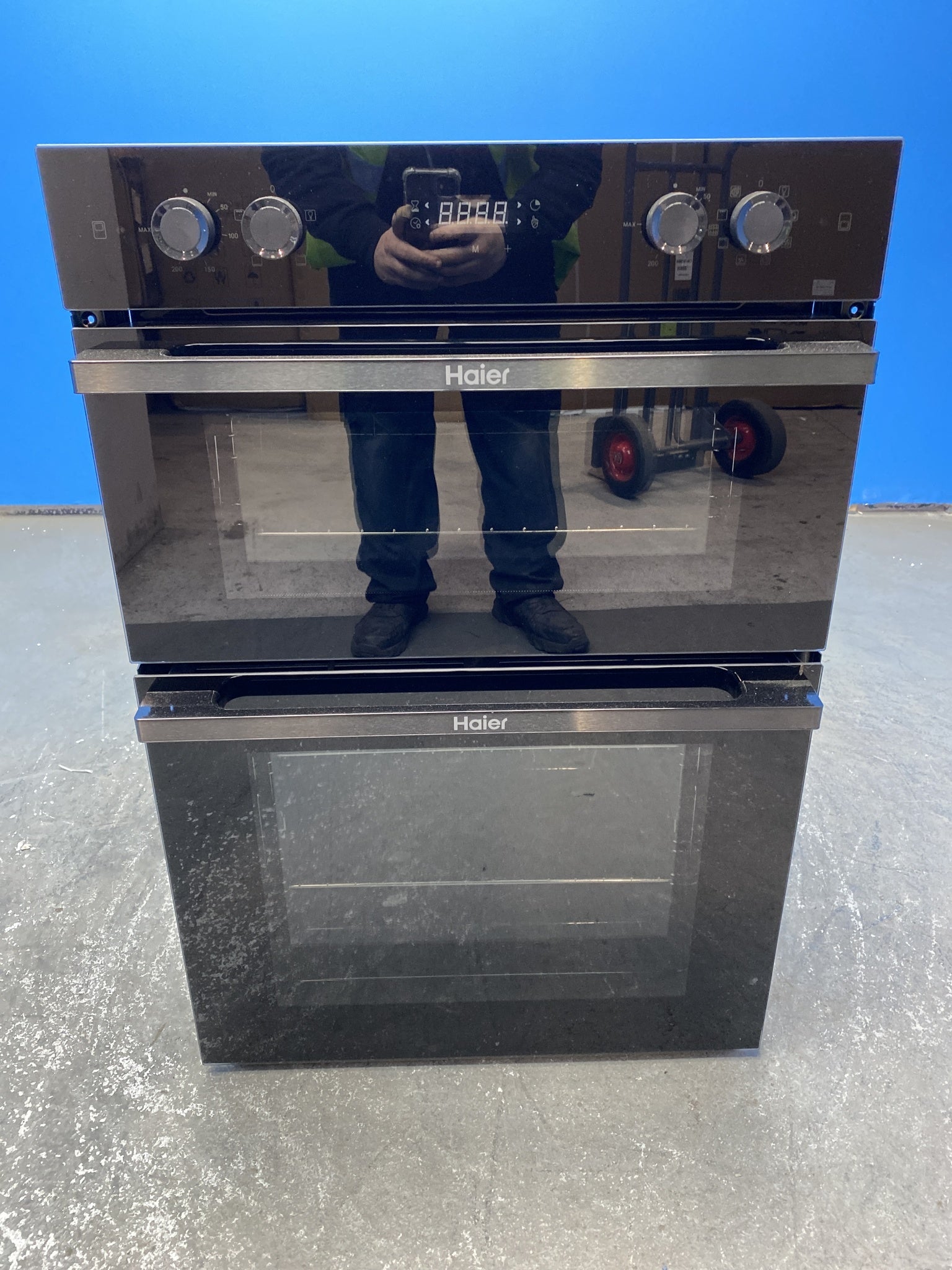 Haier HWO9M2M5B Built-In Double Electric Oven
