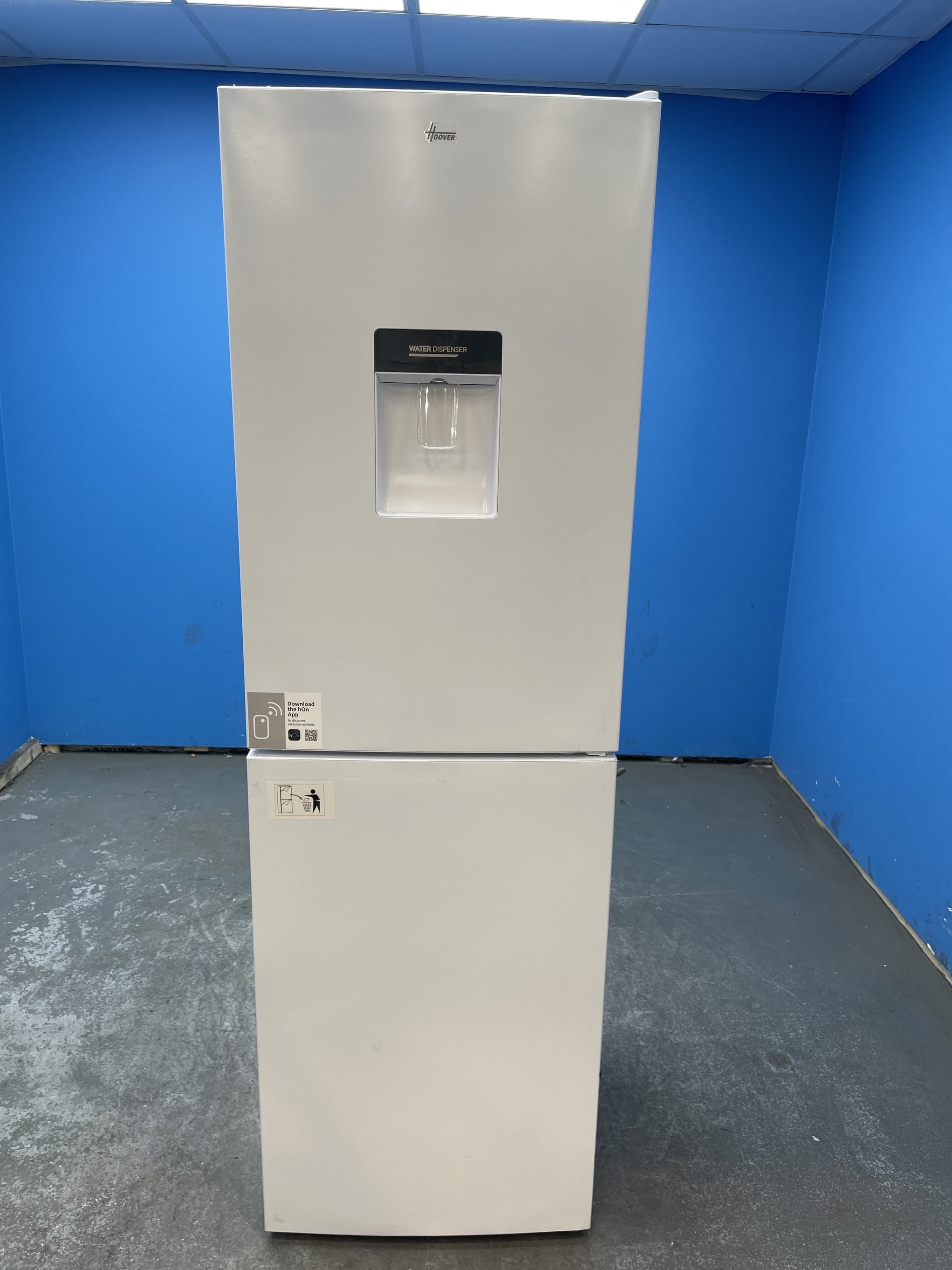 #GRC-160-430 - Hoover HOCT3L517EWWK-1 246 Litre Low Frost Combi Fridge Freezer