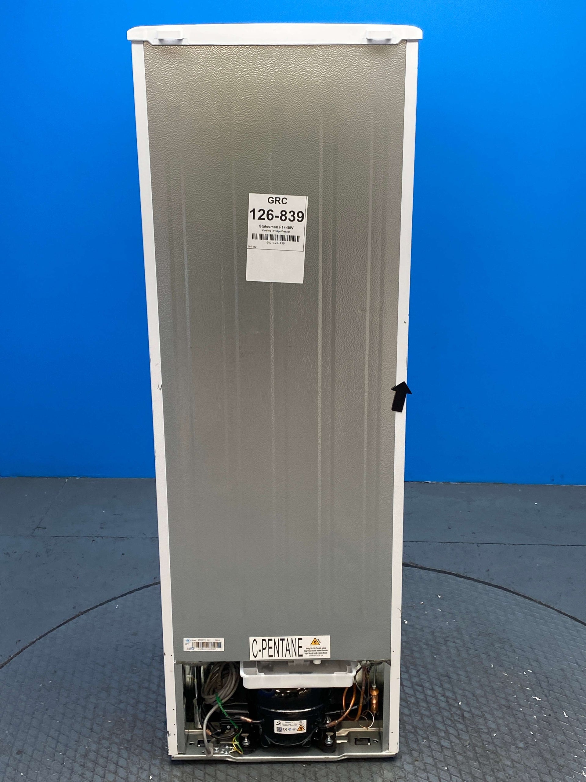Stateman F1448W 142 Litre Combi Fridge Freezer