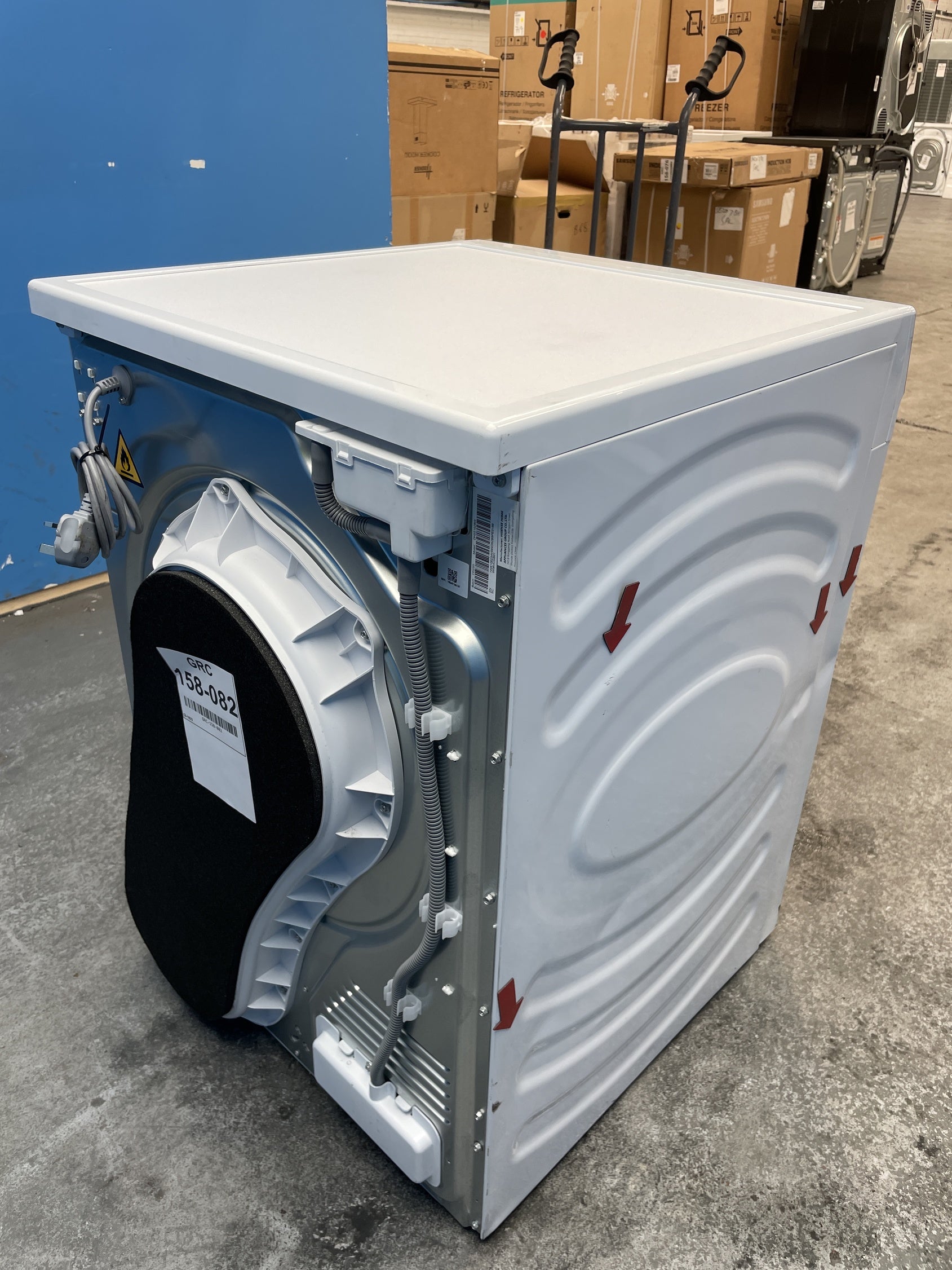 #GRC-158-082 - Hisense DH5S102BW 10kg Heat Pump Tumble Dryer