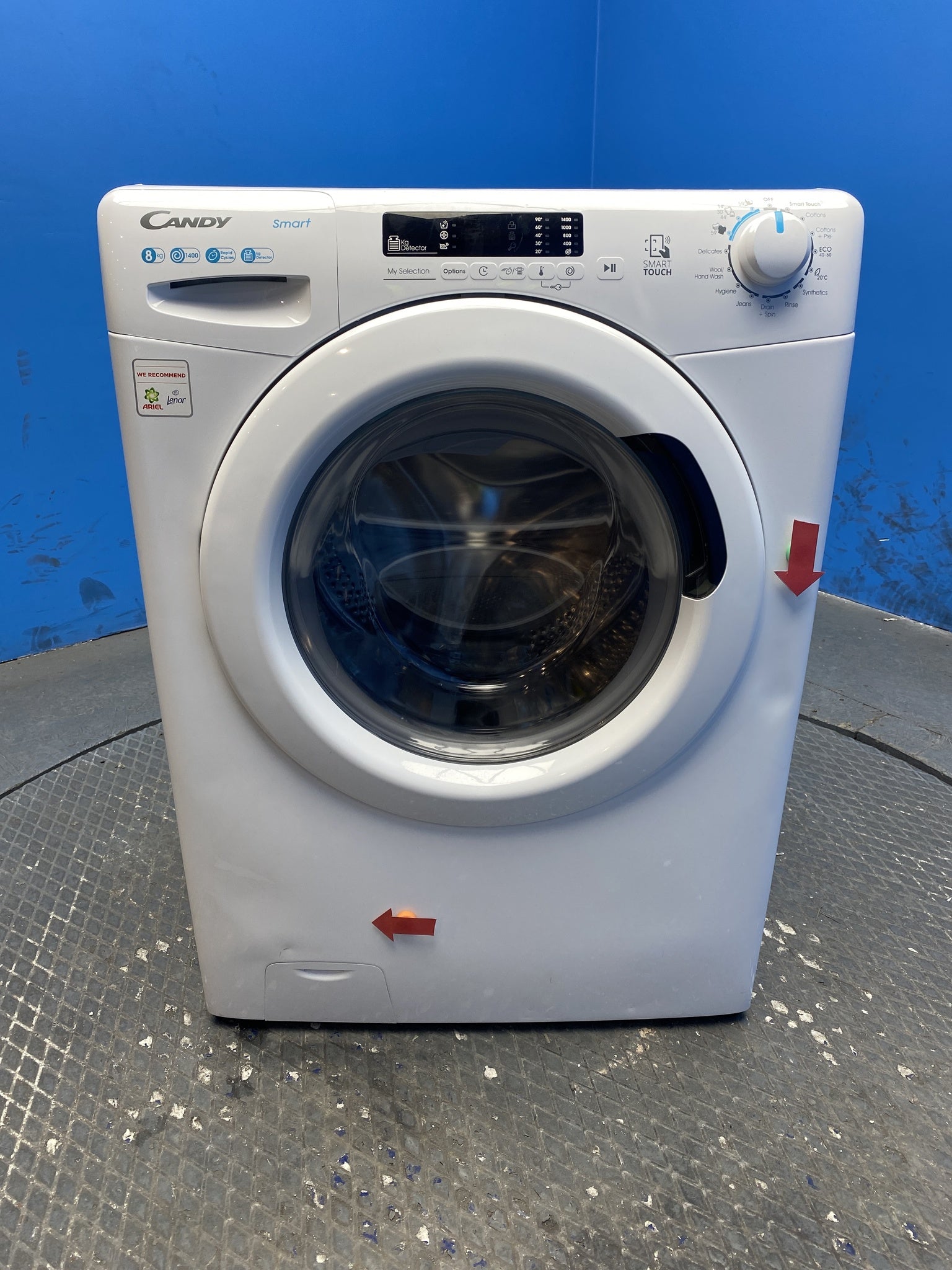 Candy CS1482DW4 8kg 1400 Spin Washing Machine