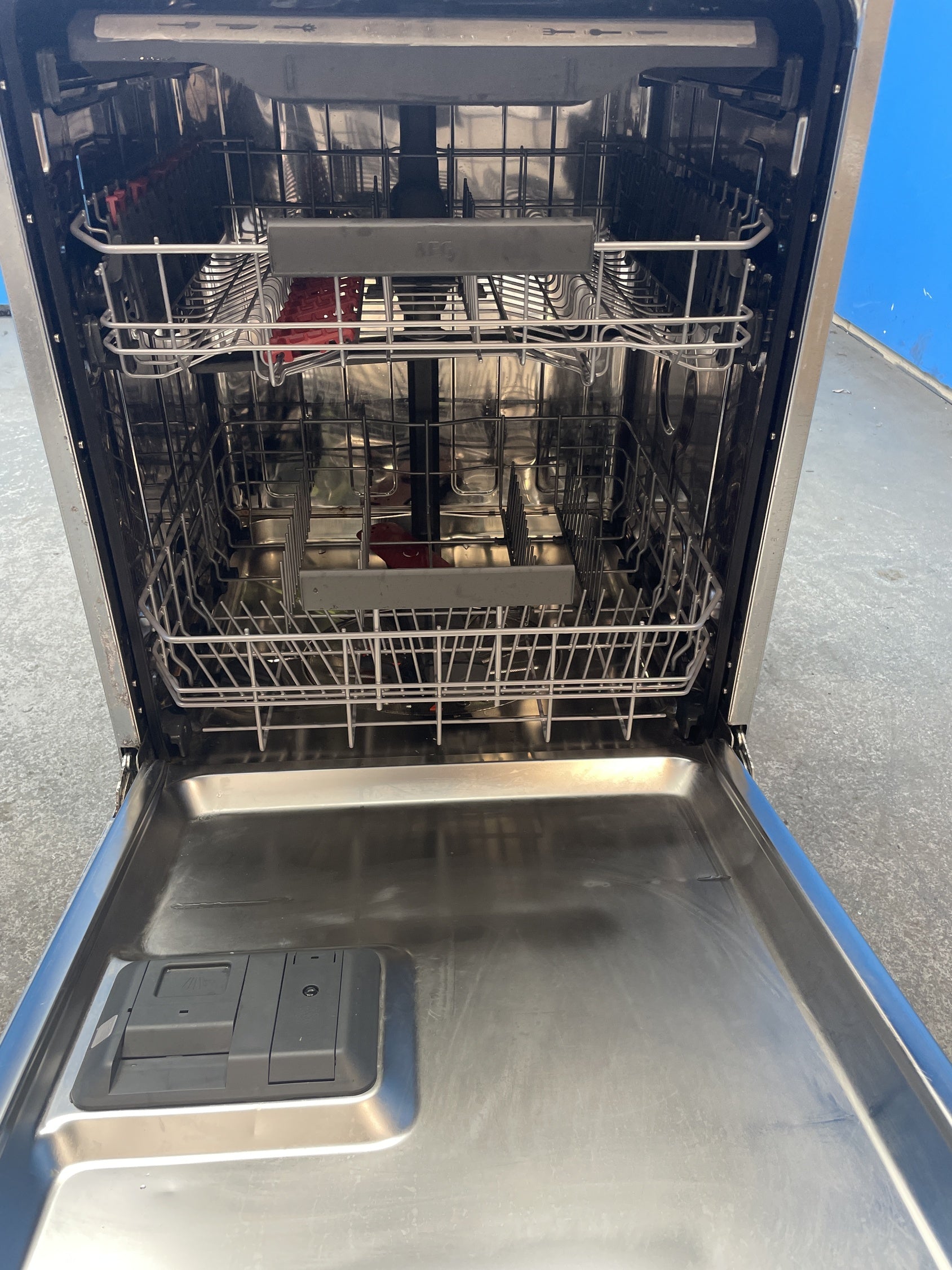 #GRC-157-880 - AEG FSE75737P 7000 GlassCare 14 Place Integrated Dishwasher