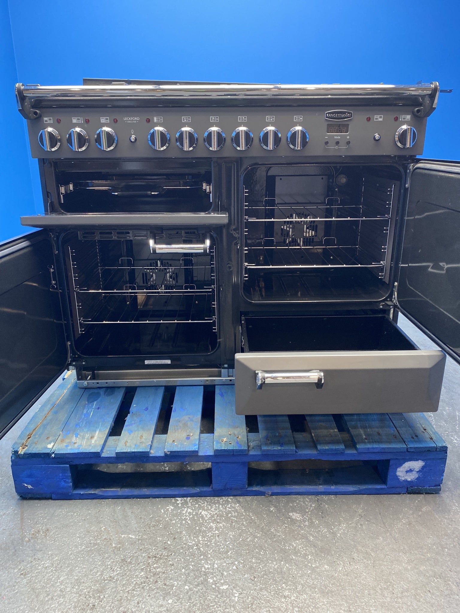 Rangemaster Leckford Deluxe 110cm Dual Fuel Cooker