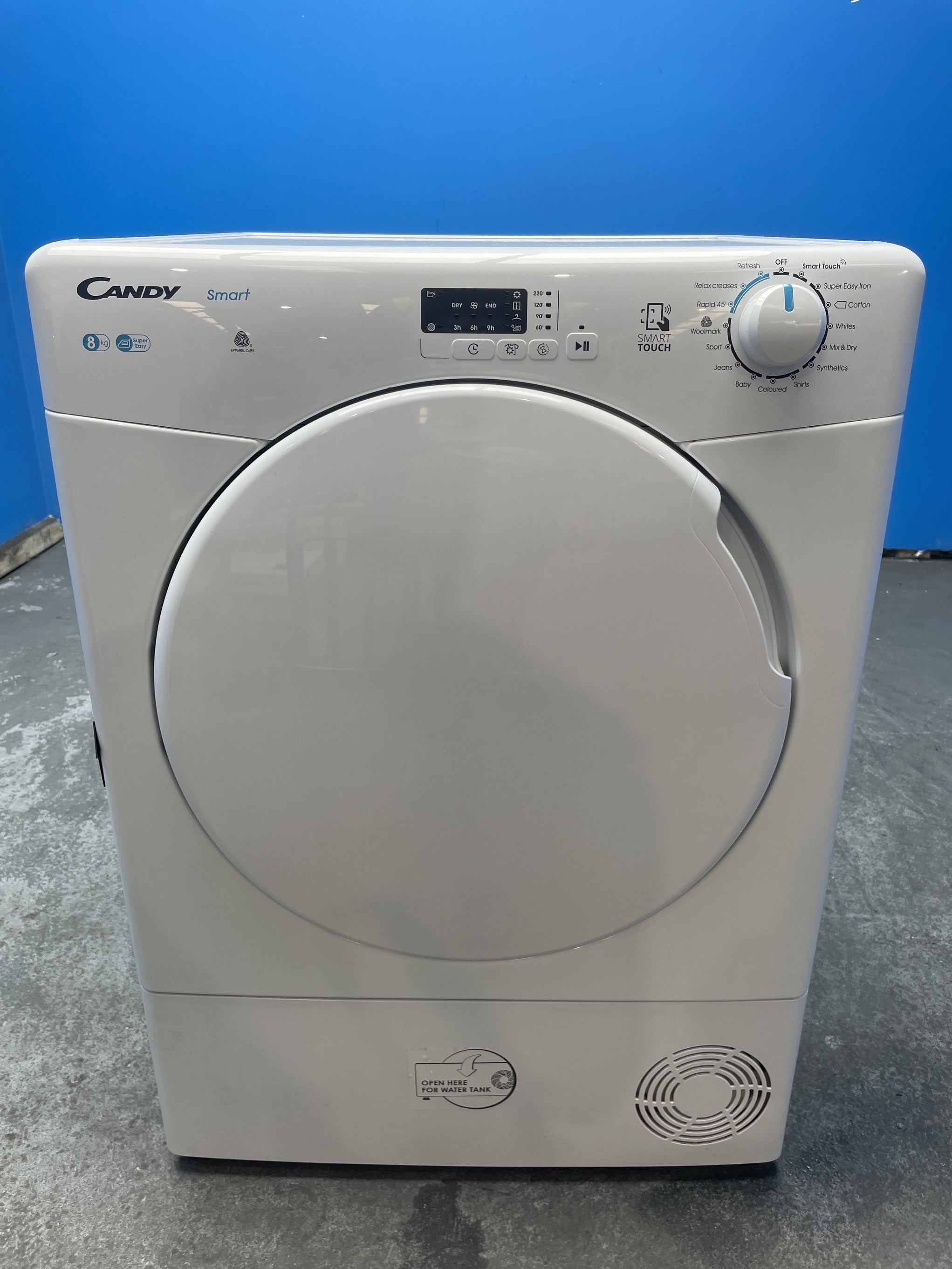 #GRC-161-916 - Candy Smart CSEC8LF-80 8kg Condenser Tumble Dryer