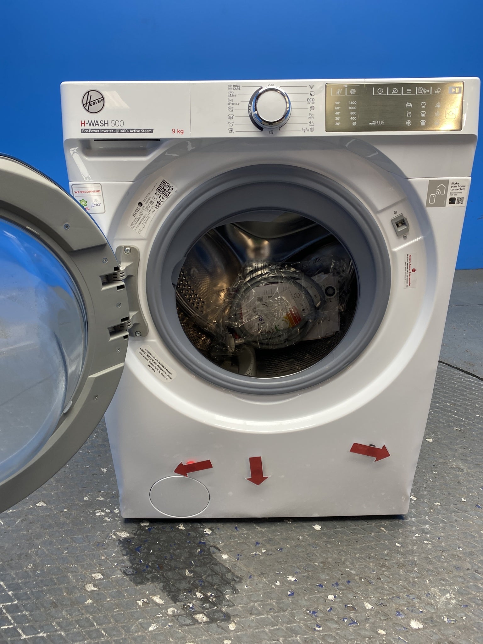Hoover HWB49AMC 9kg 1400 Spin Washing Machine
