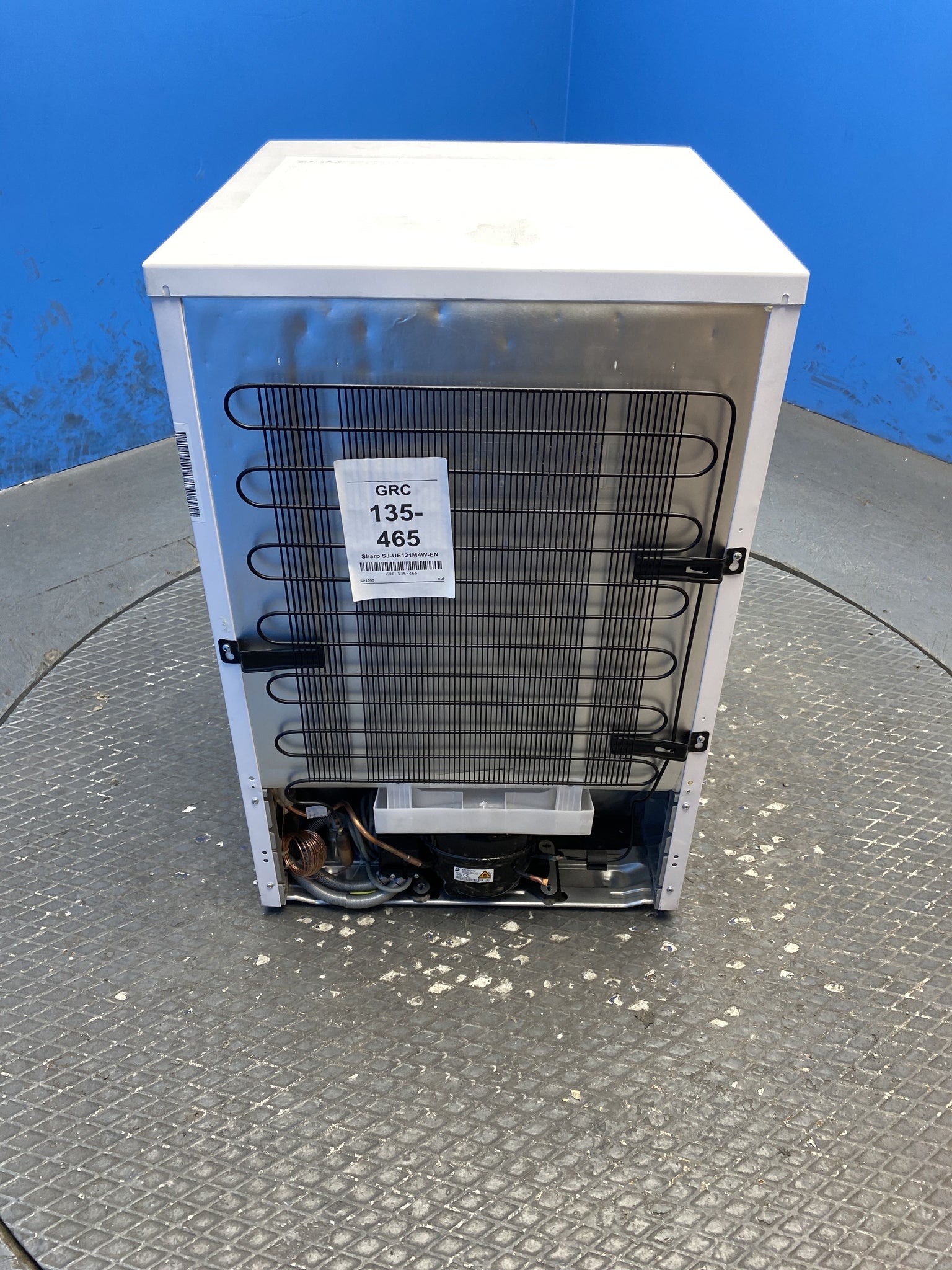 Sharp SJ-UE121M4W 122 Litre Undercounter Fridge