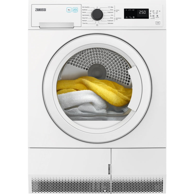 Zanussi ZDC82B4PW 8kg Condenser Tumble Dryer