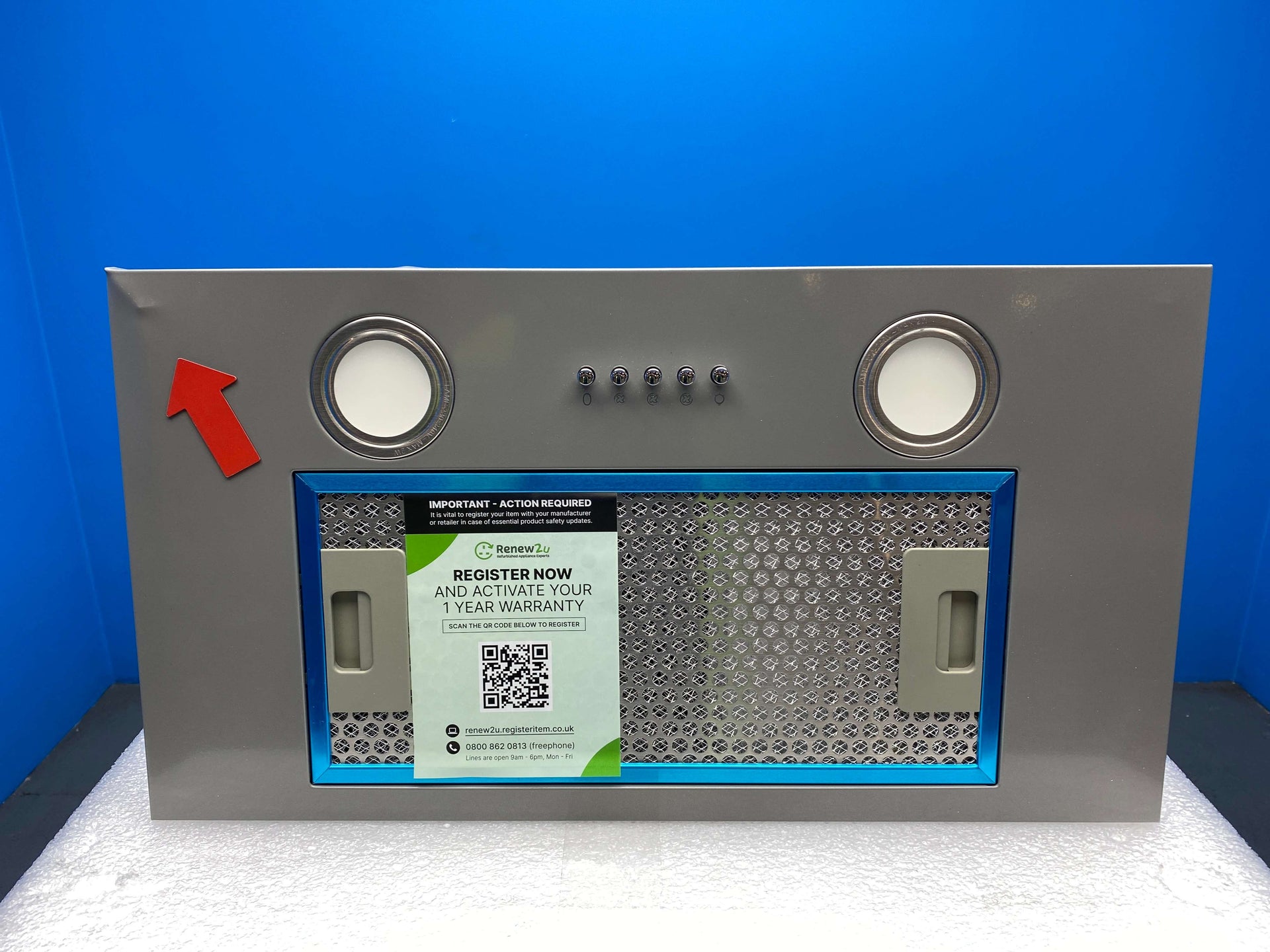 Candy CBG52SX Stainless Steel Canopy Hood
