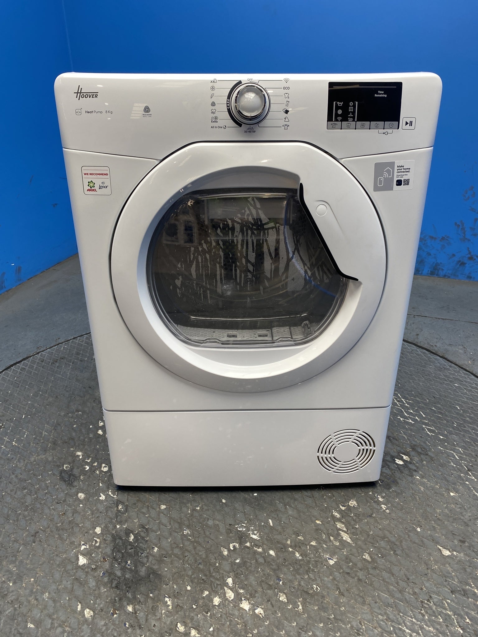 Hoover HLEH8A2DE 8kg Heat Pump Tumble Dryer