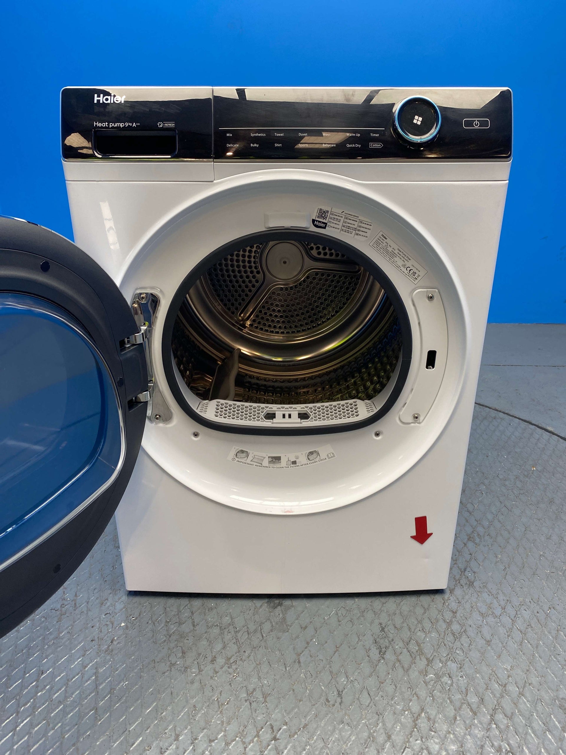 Haier HD90-A2979 9kg Heat Pump Tumble Dryer