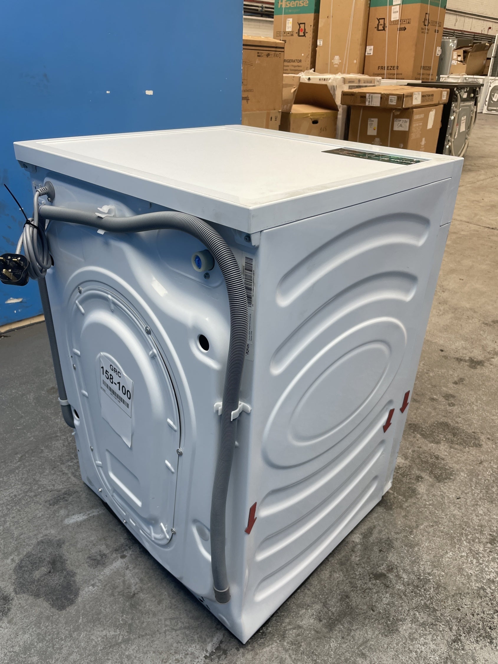 #GRC-158-100 - Hisense 5i Series WF5I1245BWR 12kg 1400rpm Washing Machine