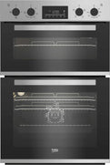 Beko BBXDF22300S 90cm Built-In Double Fan Oven with Touch Controls