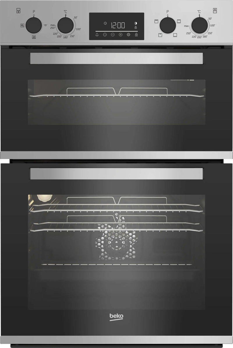 Beko BBXDF22300S 90cm Built-In Double Fan Oven with Touch Controls