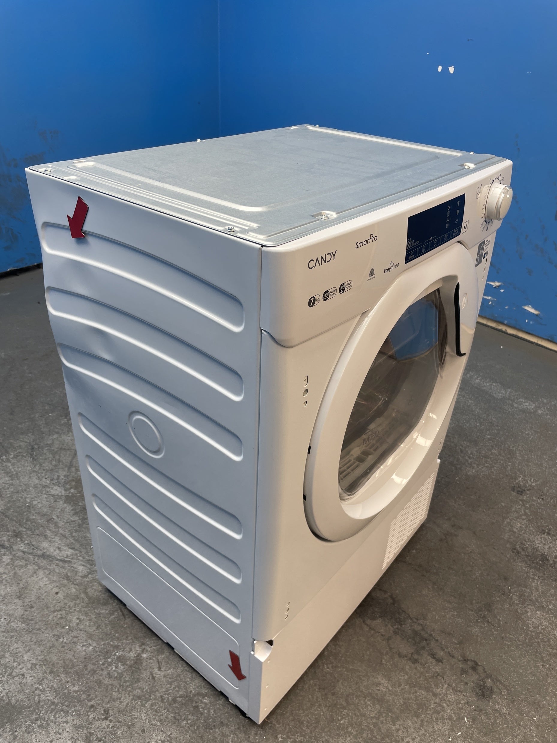 #GRC-160-256 - Candy BCTD H7A1TE-80 7kg Built In Heat Pump Tumble Dryer