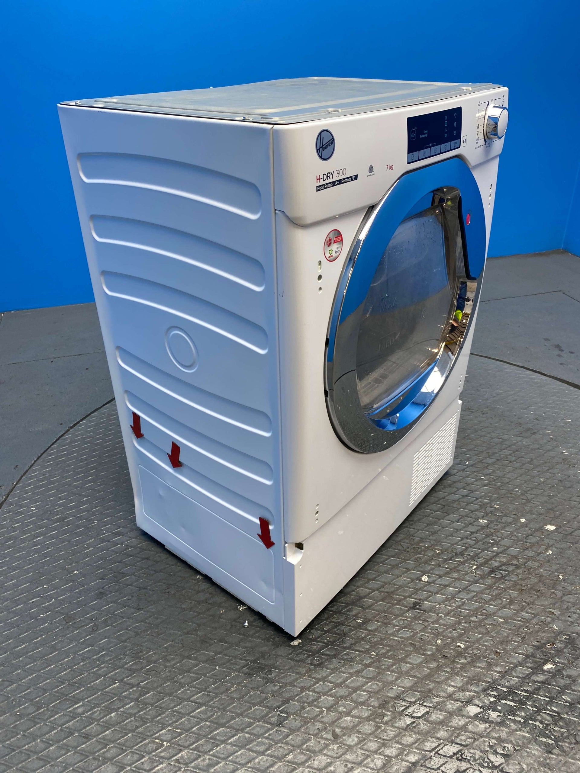 Hoover BATDH7A1TCE Integrated 7kg Heat Pump Tumble Dryer