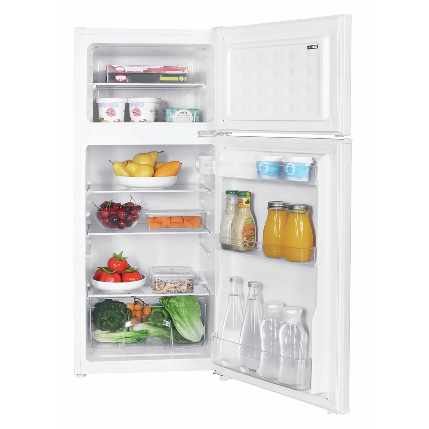 Candy CDH1S313EWK Slimline 117 Litre Top Mount Fridge Freezer – Renew 2 U