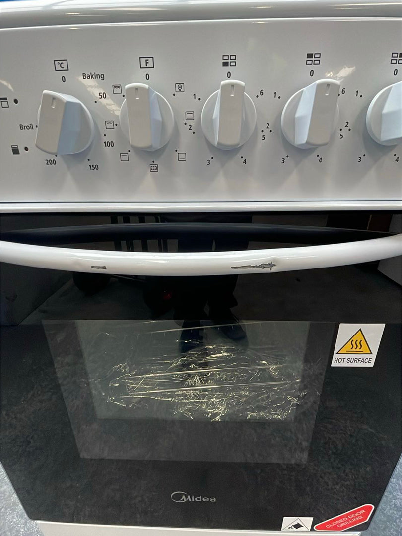 #GRC-162-456 - Midea MFO20DME4H109-WH 50cm Electric Cooker with Solid Plate Hob