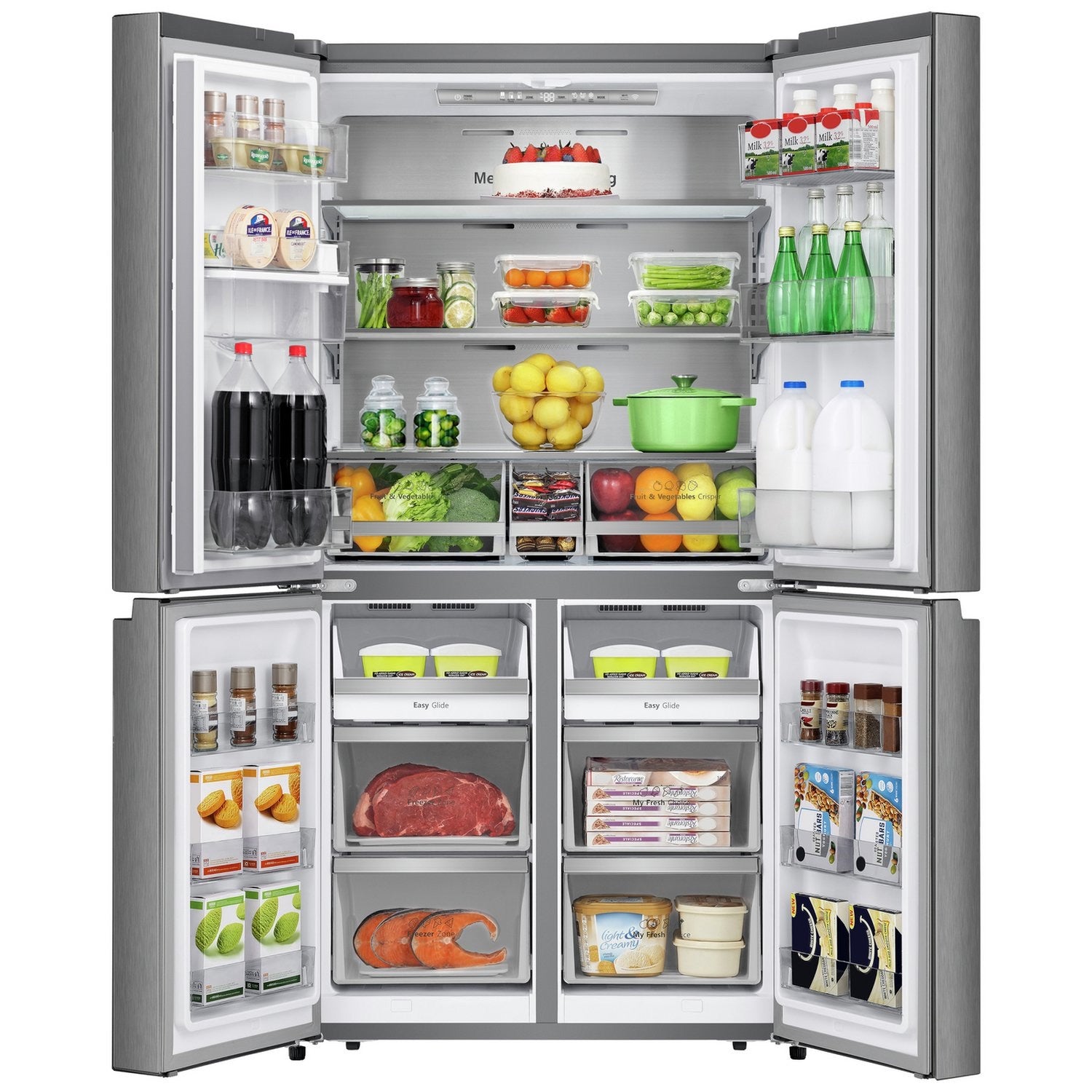 Hisense PureFlat RQ758N4SWSE Multi Door American Fridge Freezer – Renew 2 U
