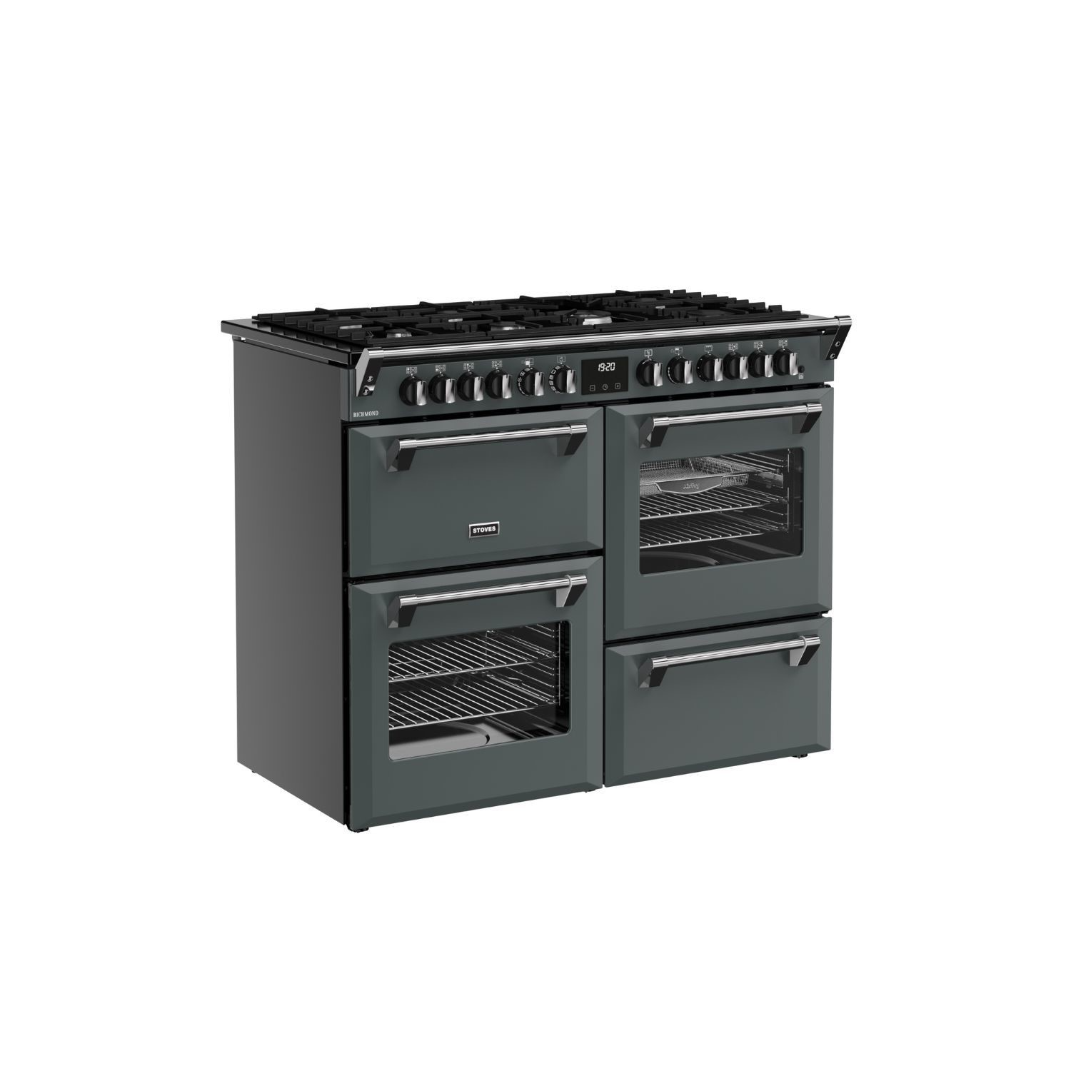 Stoves Richmond 110cm Dual Fuel Range Cooker Quad Oven – Renew 2 U