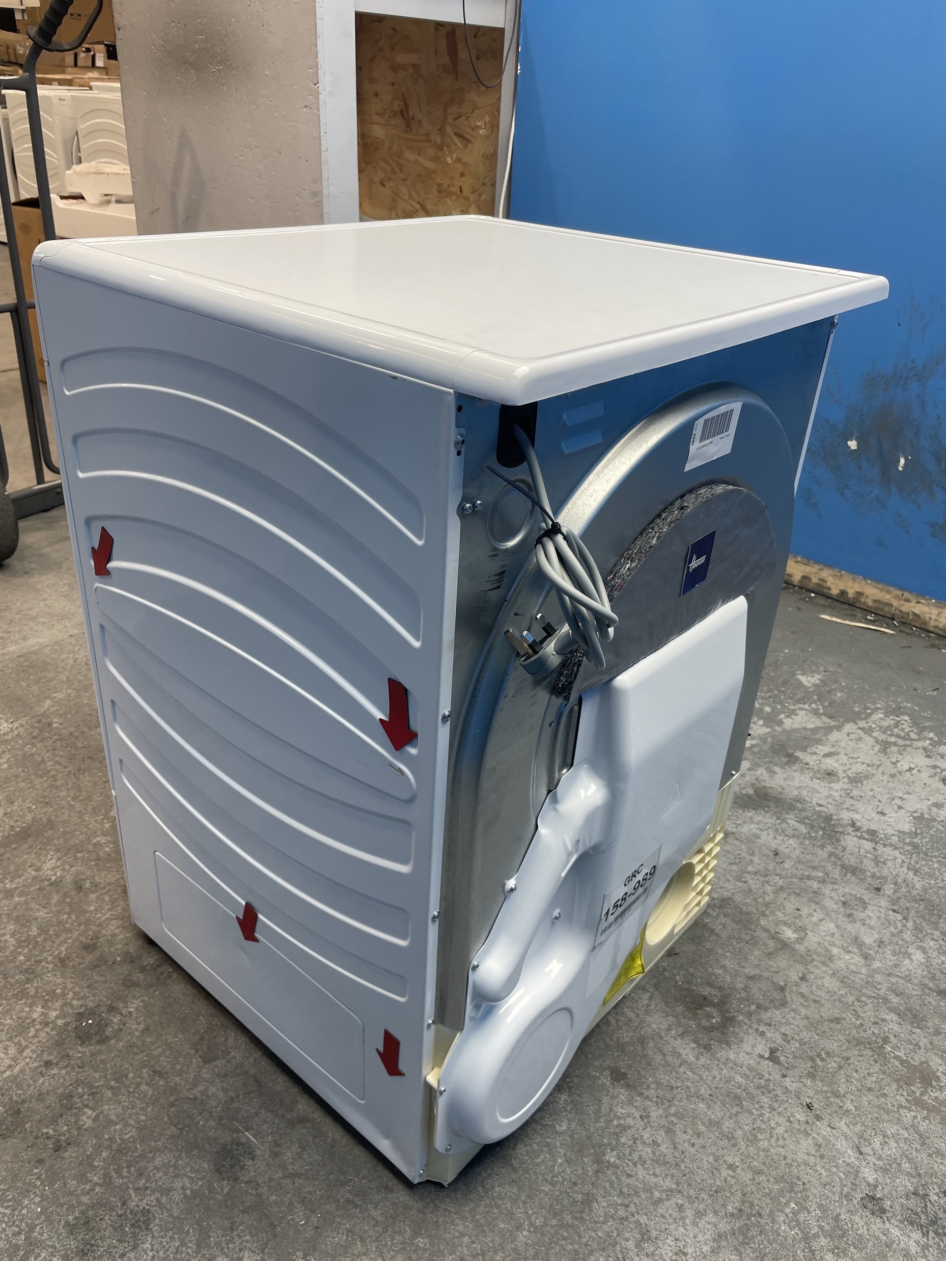 #GRC-158-989 - Hoover HLE V10DG-80 10kg Vented Tumble Dryer