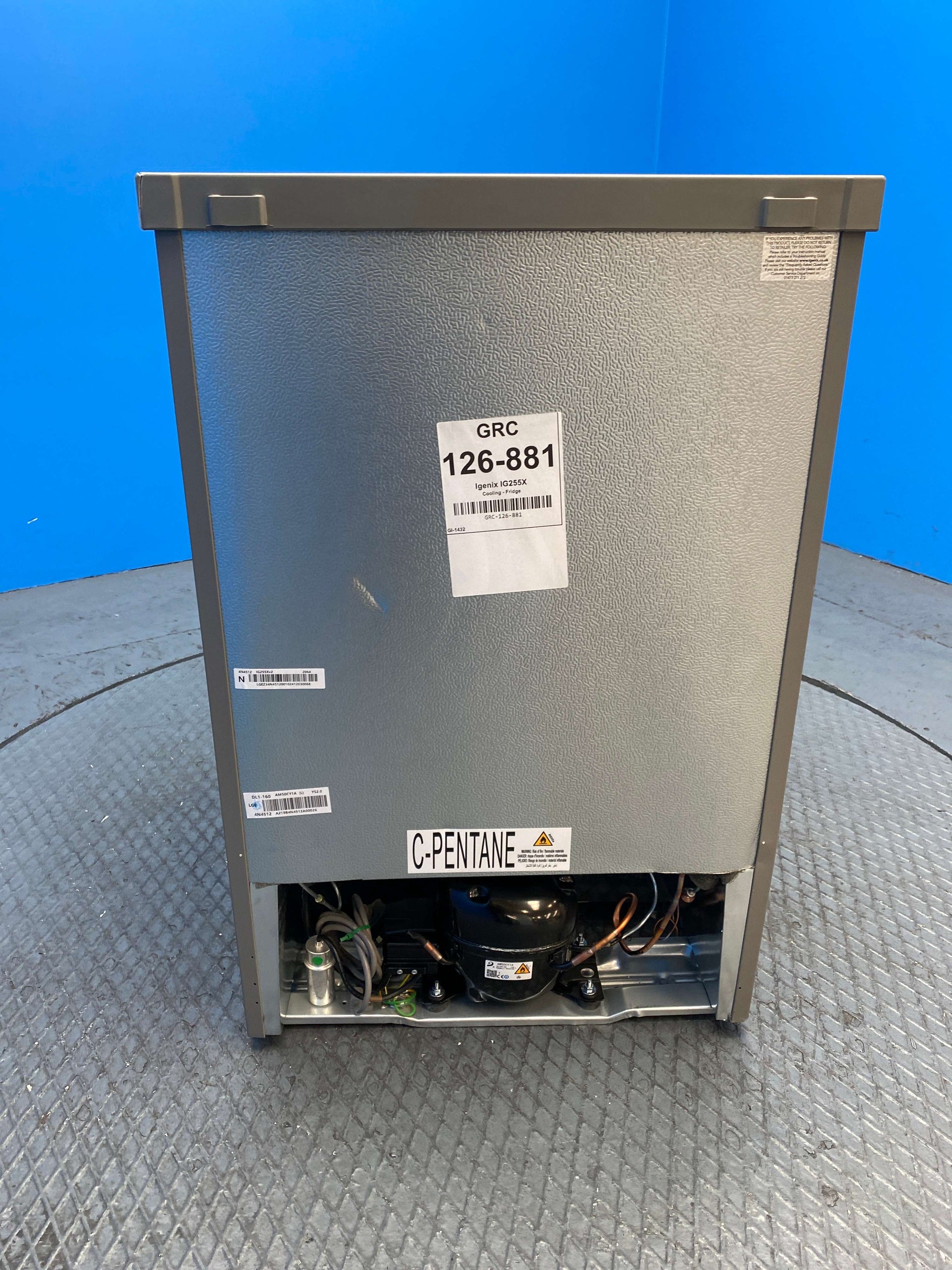 Igenix IG255X 136 Litre Undercounter Fridge