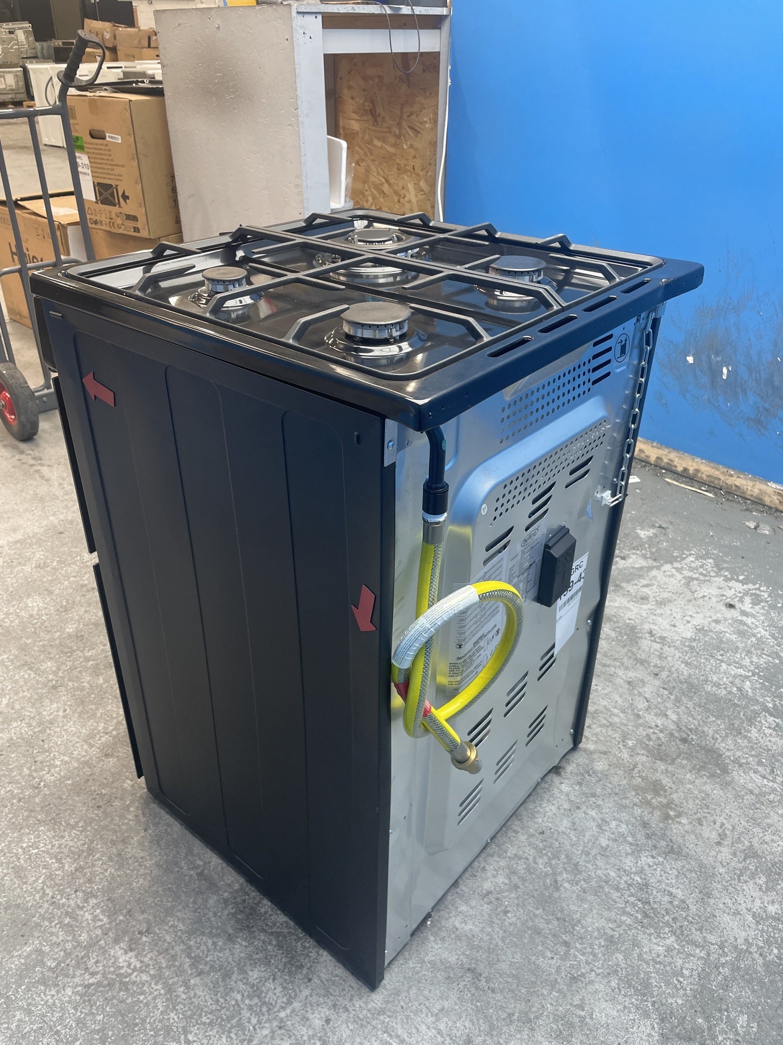 #GRC-159-433 - Belling Vision 60cm Dual Fuel Cooker with Double Oven
