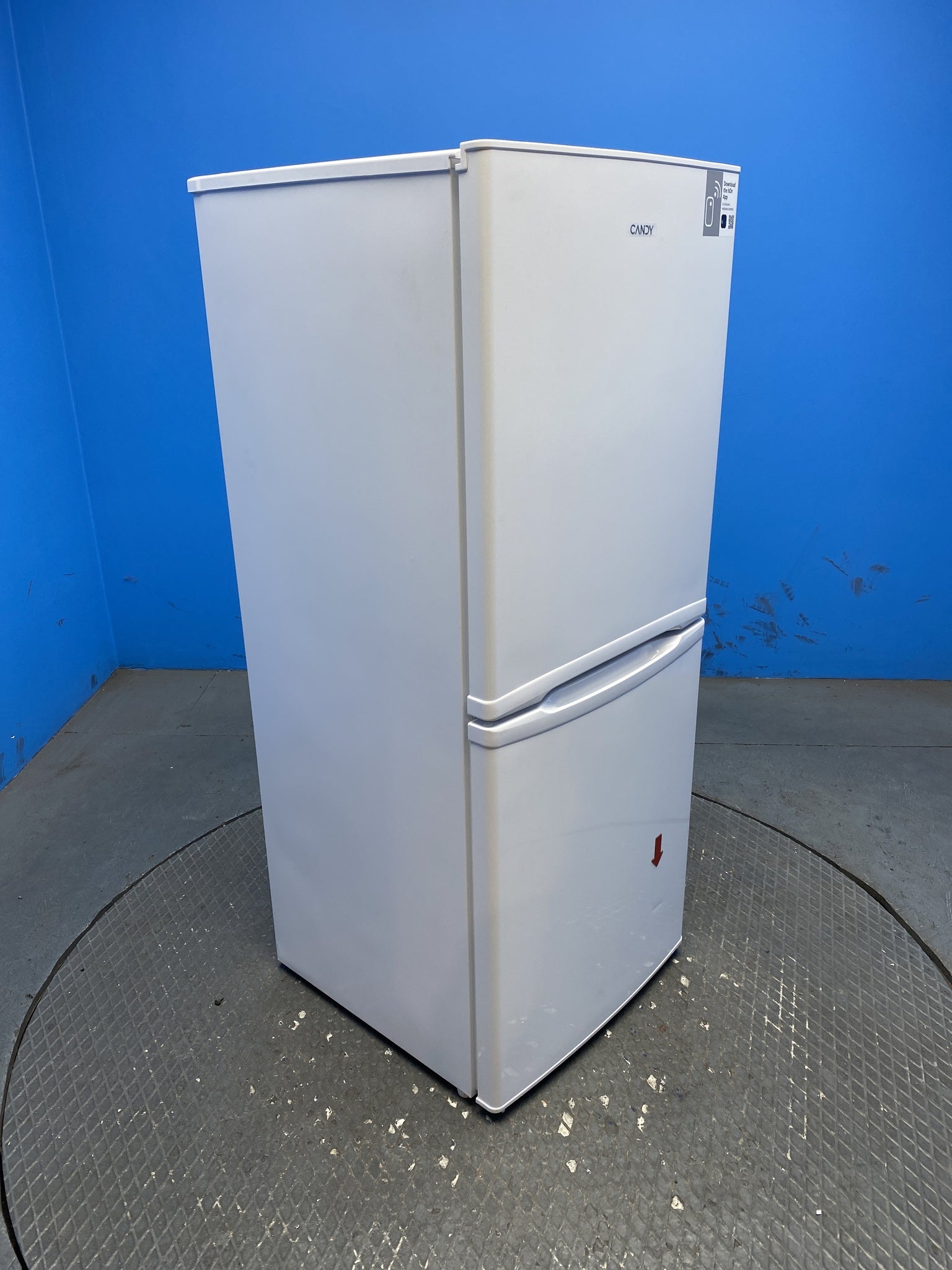 Candy CCH1S513EWK 185 Litre Combi Fridge Freezer