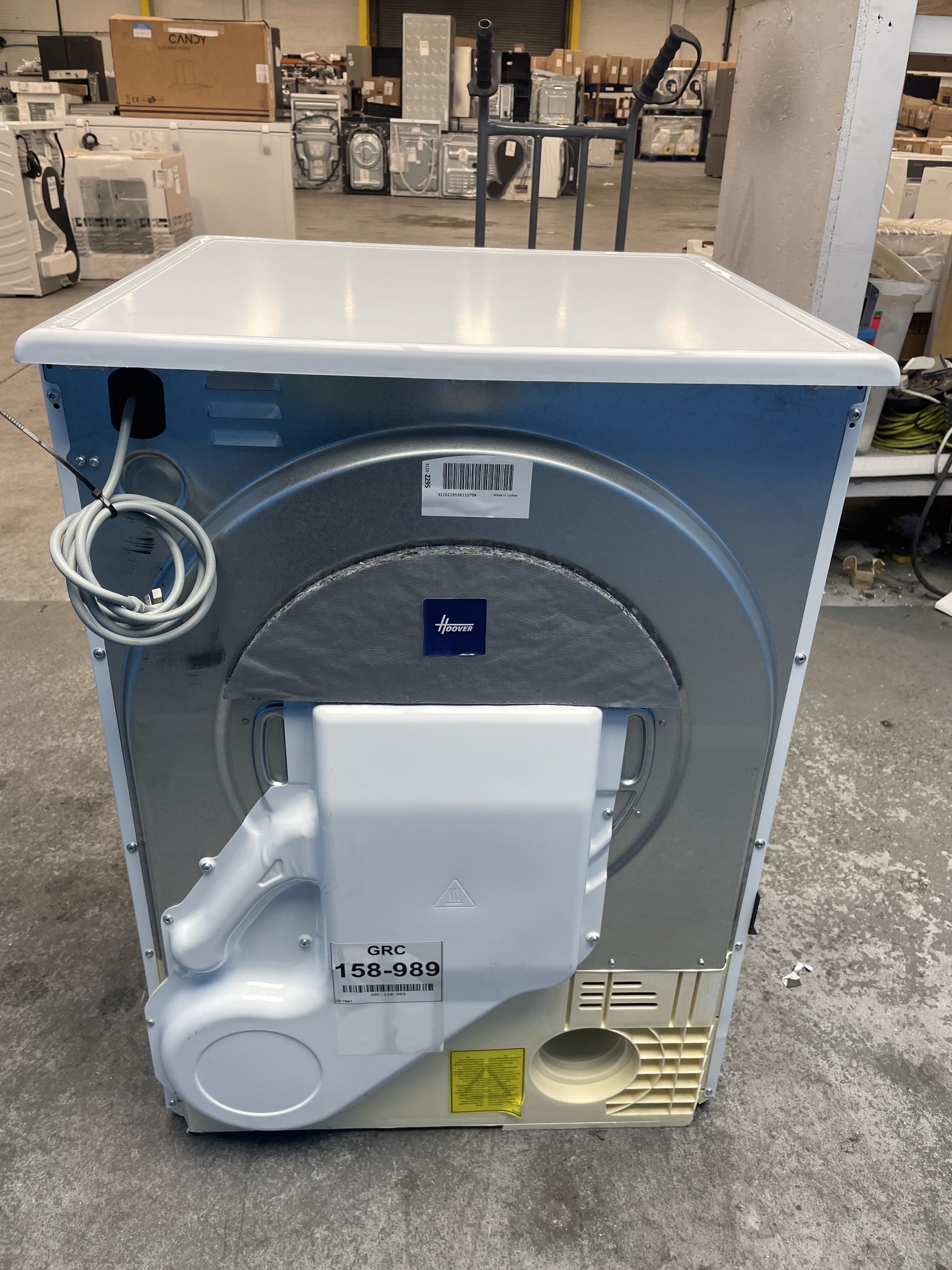 #GRC-158-989 - Hoover HLE V10DG-80 10kg Vented Tumble Dryer