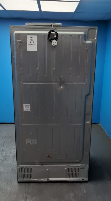 #GRC-163-415 - Haier American Style Fridge Freezer – 528L, Platinum Inox