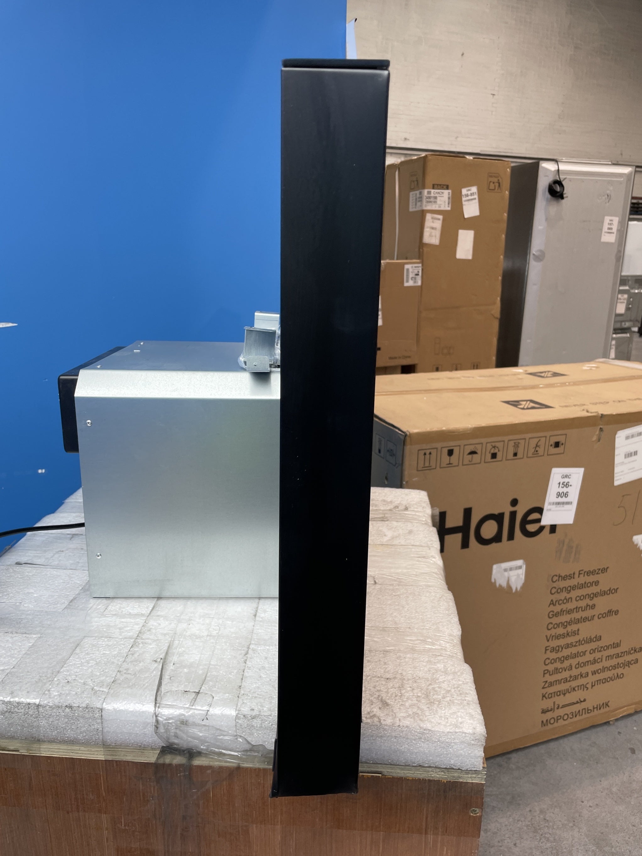 #GRC-156-437 - Haier ID Clean HATS9CBS4B 90cm Wall Mounted Chimney Cooker Hood