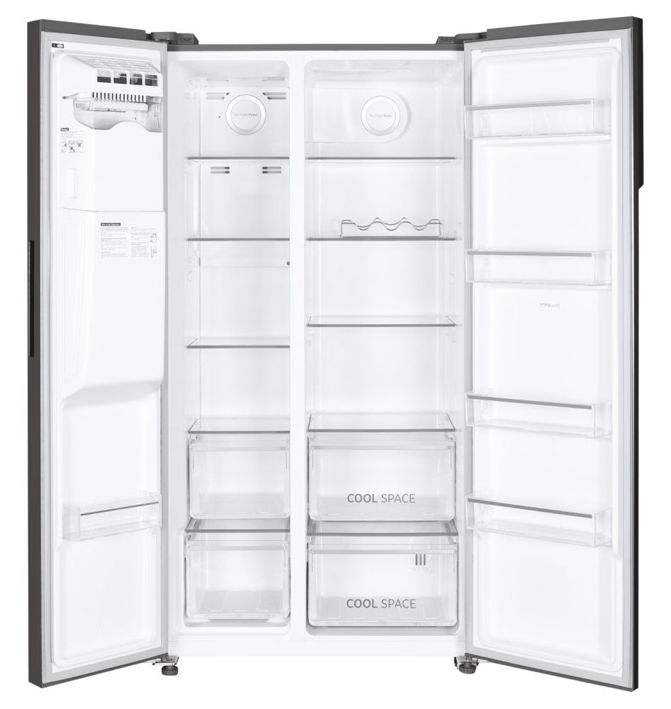 Hoover HOSR5918EIXK American Style 513 Litre Fridge Freezer – Renew 2 U