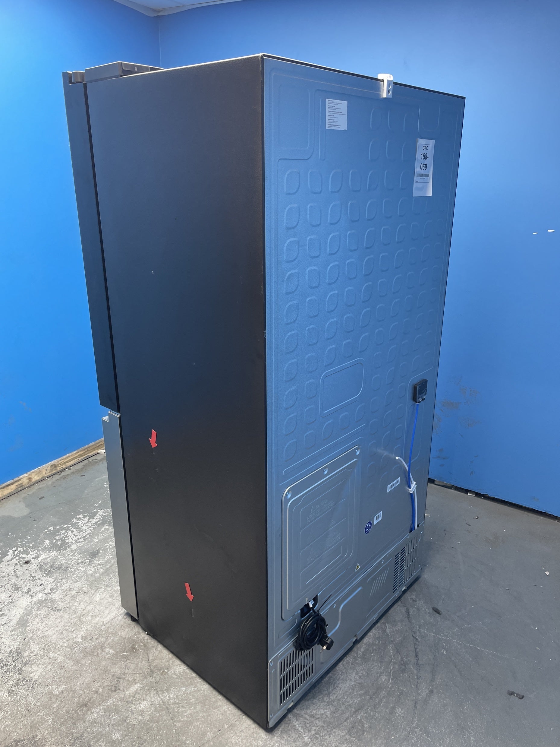 #GRC-158-069 - Hisense RQ5X560SFLES Smart American Multi Door Fridge Freezer