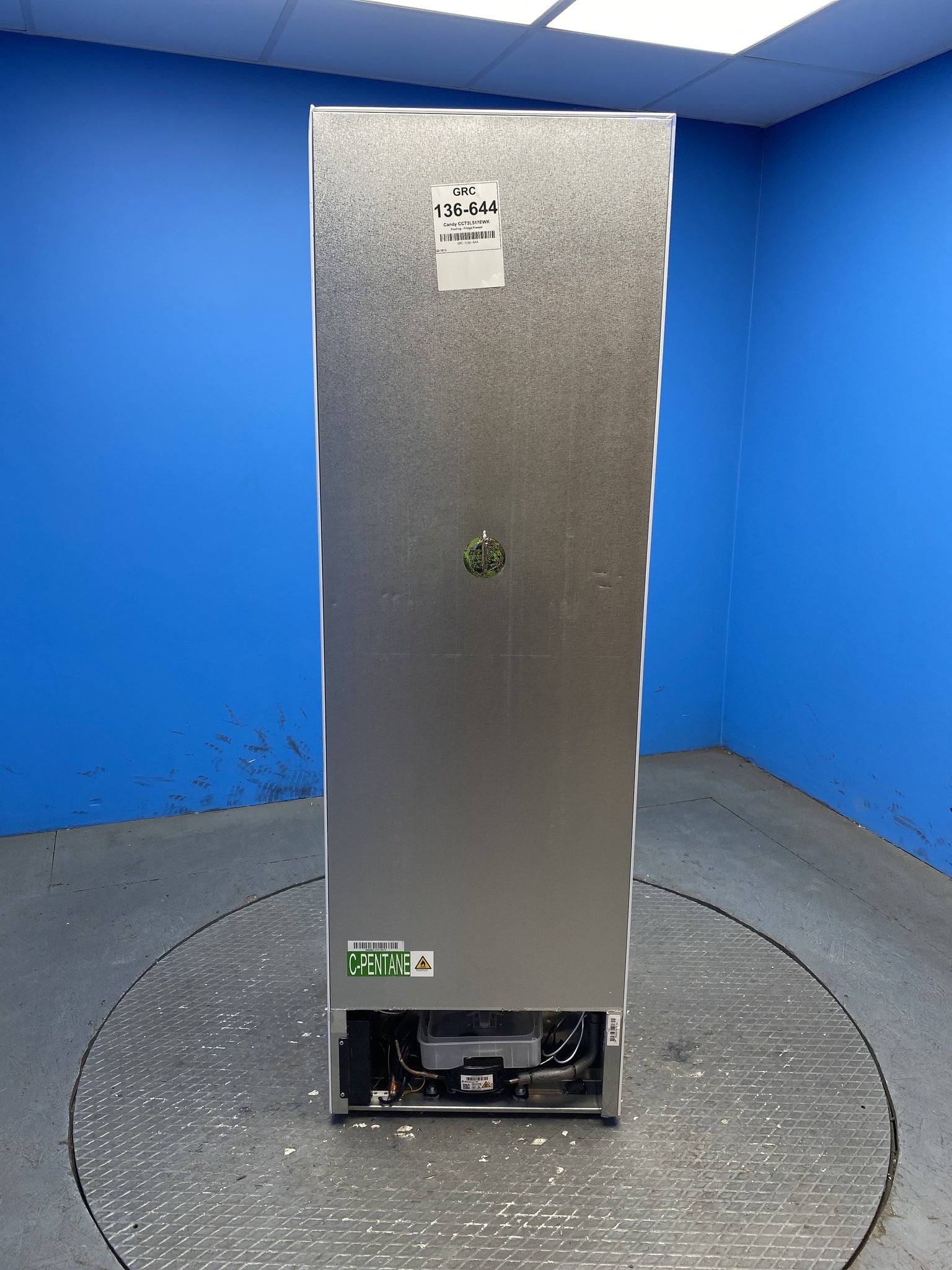 Candy CCT3L517EWK 252 Litre Combi Fridge Freezer