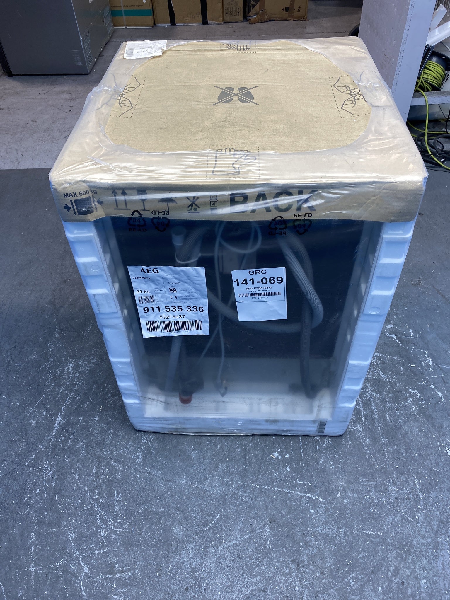 AEG 13 Place Integrated Dishwasher with AirDry