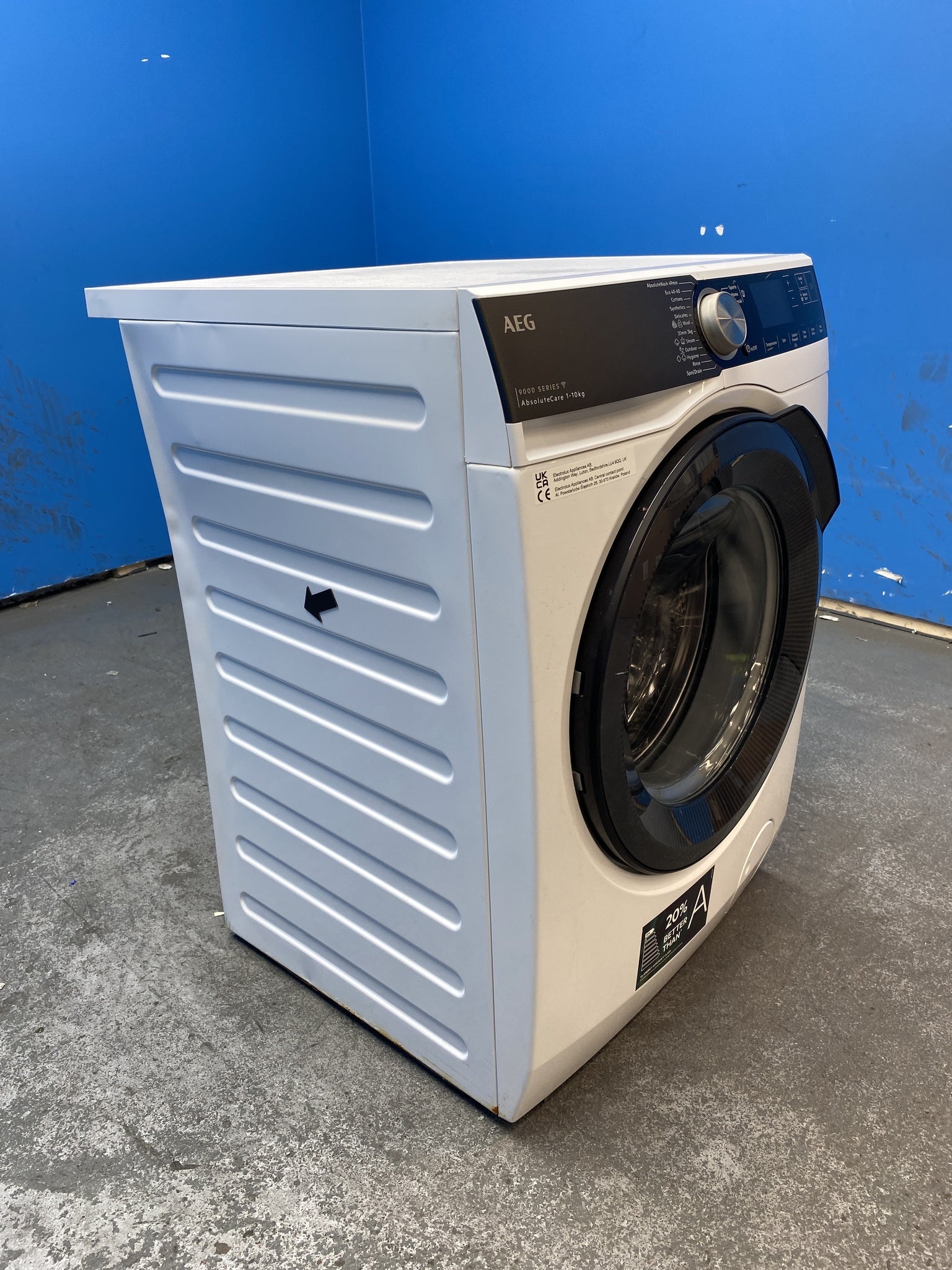 #GRC-155-938 - AEG 9000 Series LFR95146WS AbsoluteCare 10kg 1400rpm Washing Machine