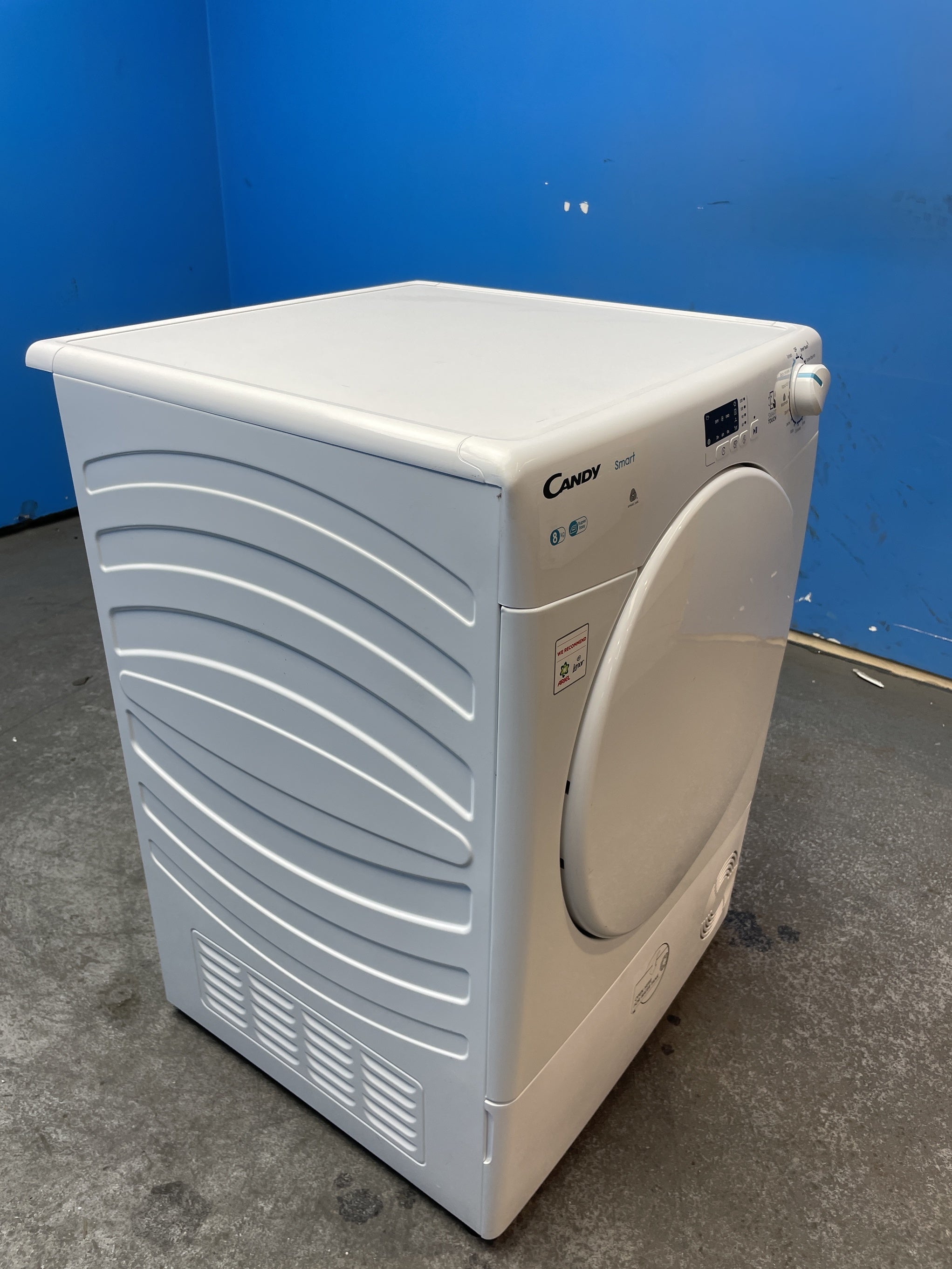 #GRC-162-679 - Candy Smart 8kg Condenser Tumble Dryer – NFC Connectivity, White