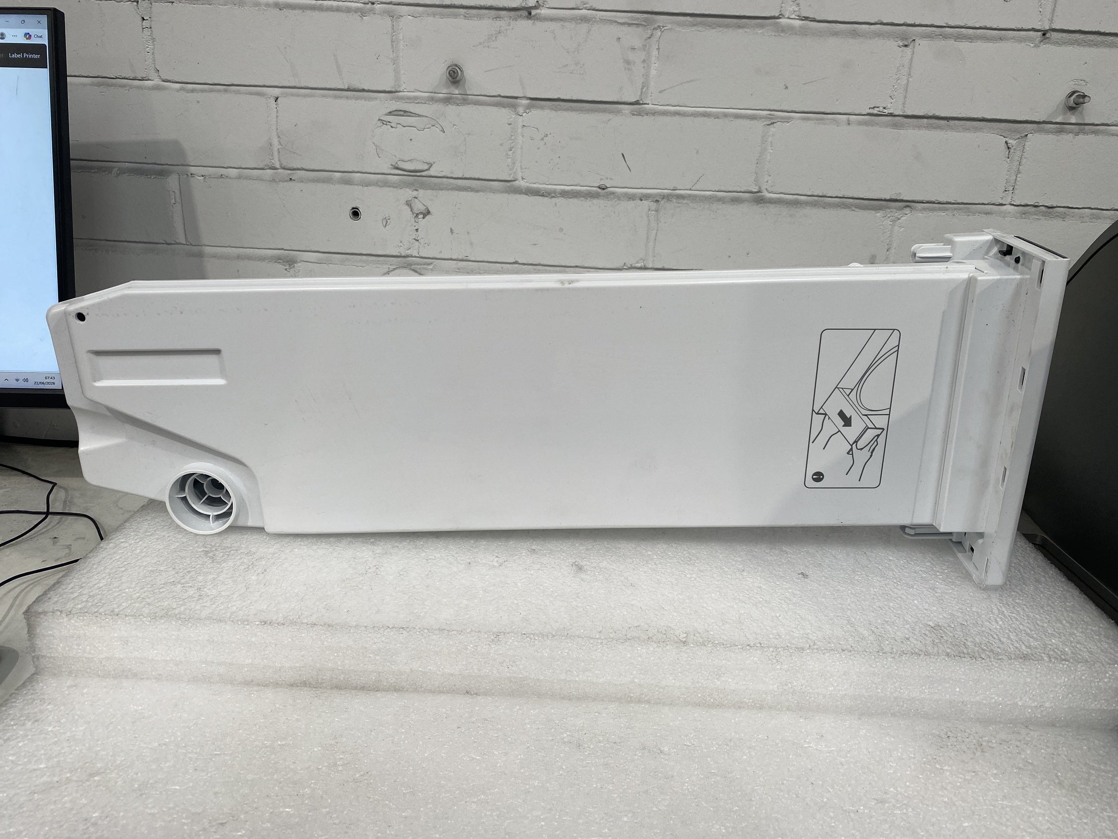 #GRC-158-709 - Haier HD120-E357U1-UK Tumble Dryer Detergent Dispenser Drawer