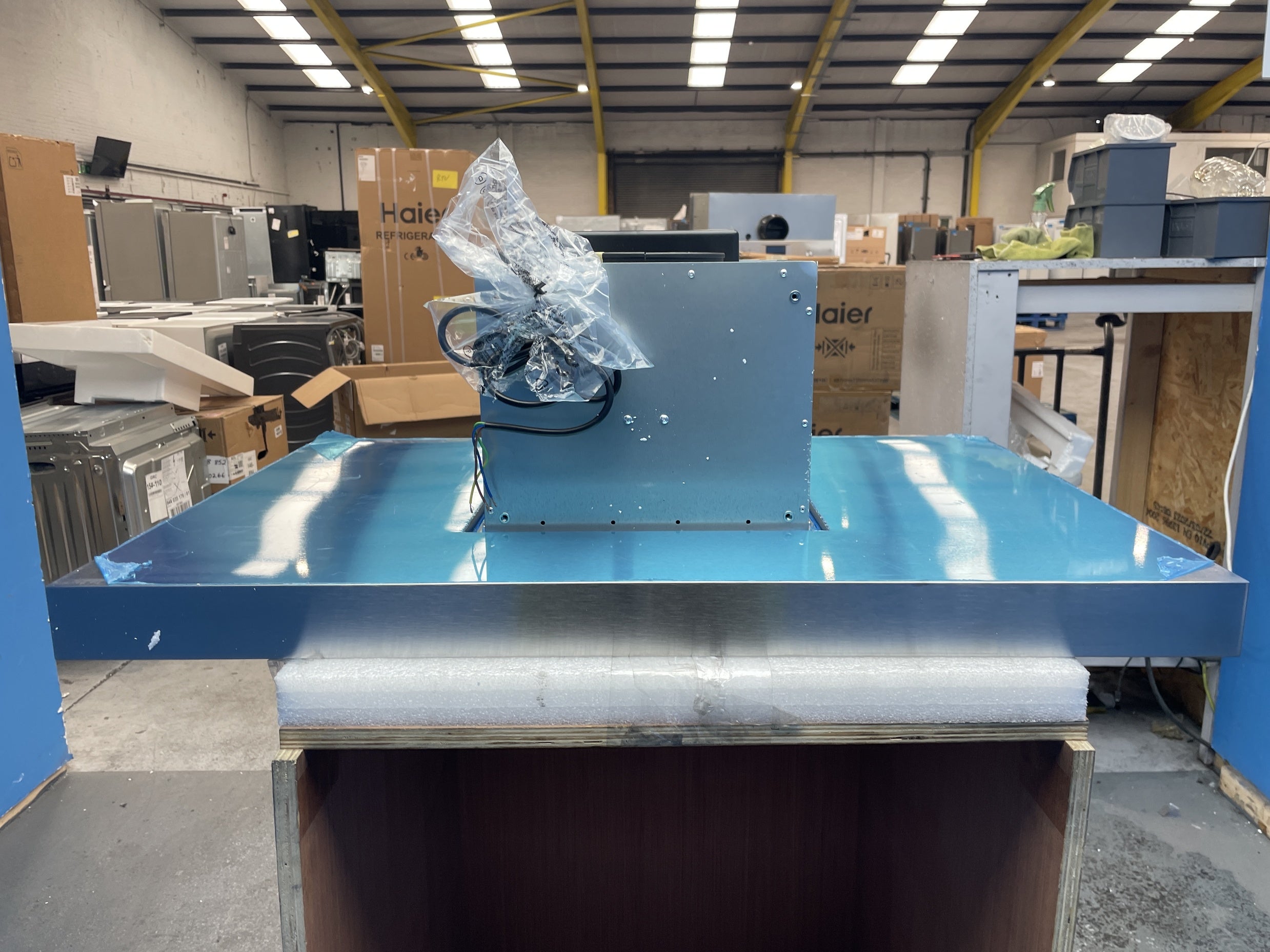 #GRC-153-179 - Hoover H500 HTSI9CBK5XWIFI 90cm Island Cooker Hood