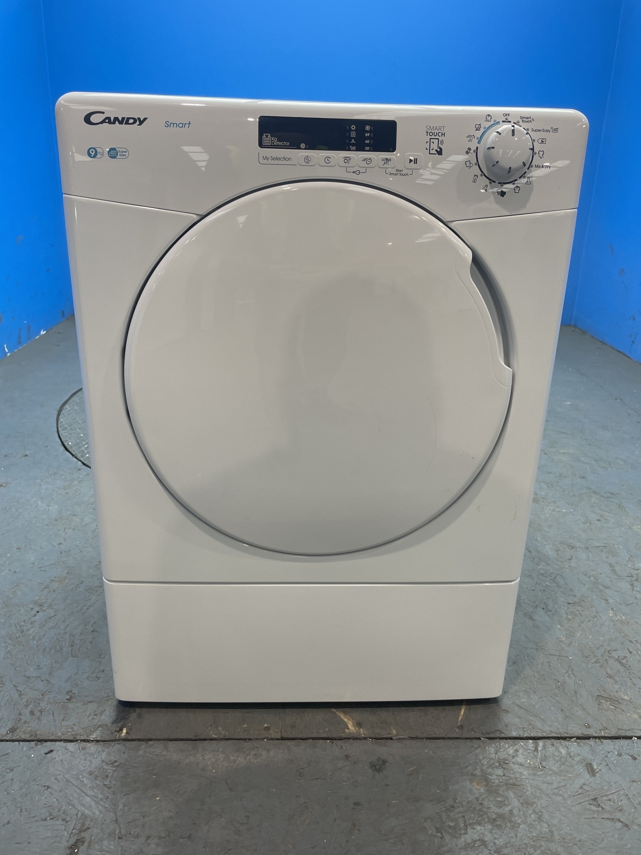 #GRC-156-028 - Candy CSE V9DF-80 9kg Vented Smart Tumble Dryer