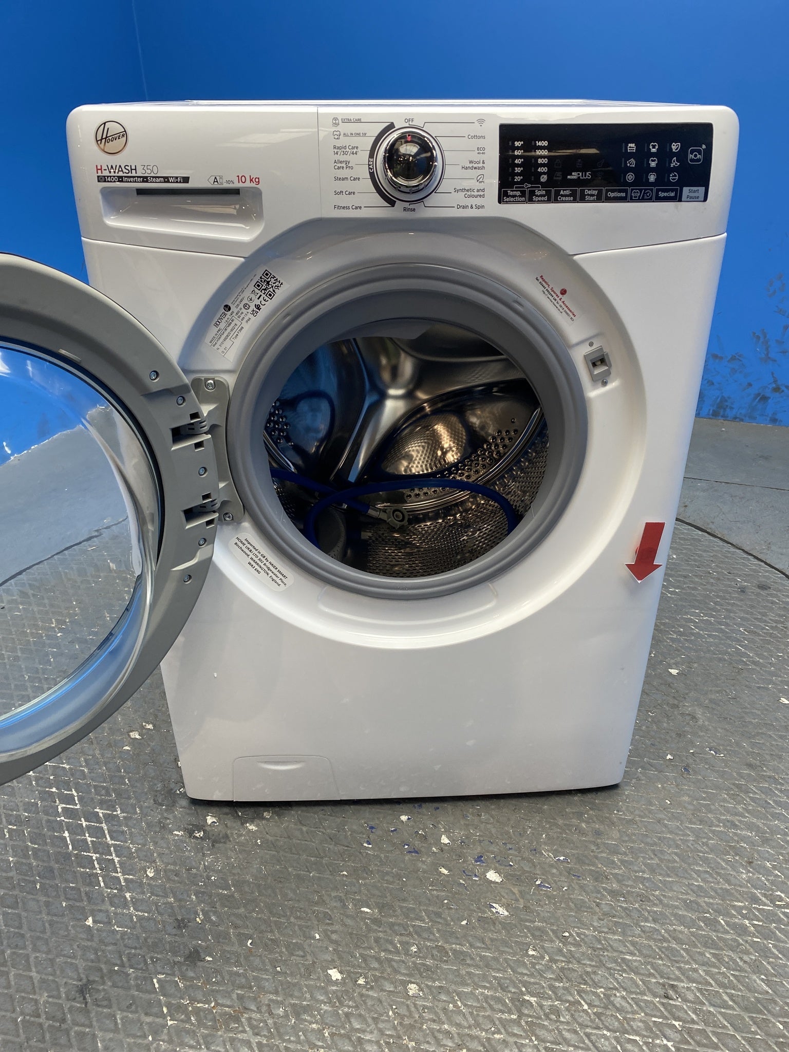 Hoover H3WPS4106TMB6 10kg 1400 Spin Washing Machine