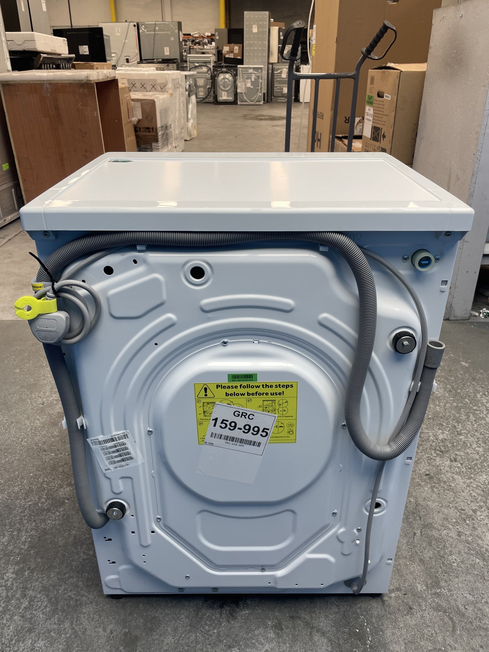 #GRC-159-995 - Hoover Pro Wash Series 3 HBR 49SBL8-80 9kg 1400rpm Washing Machine