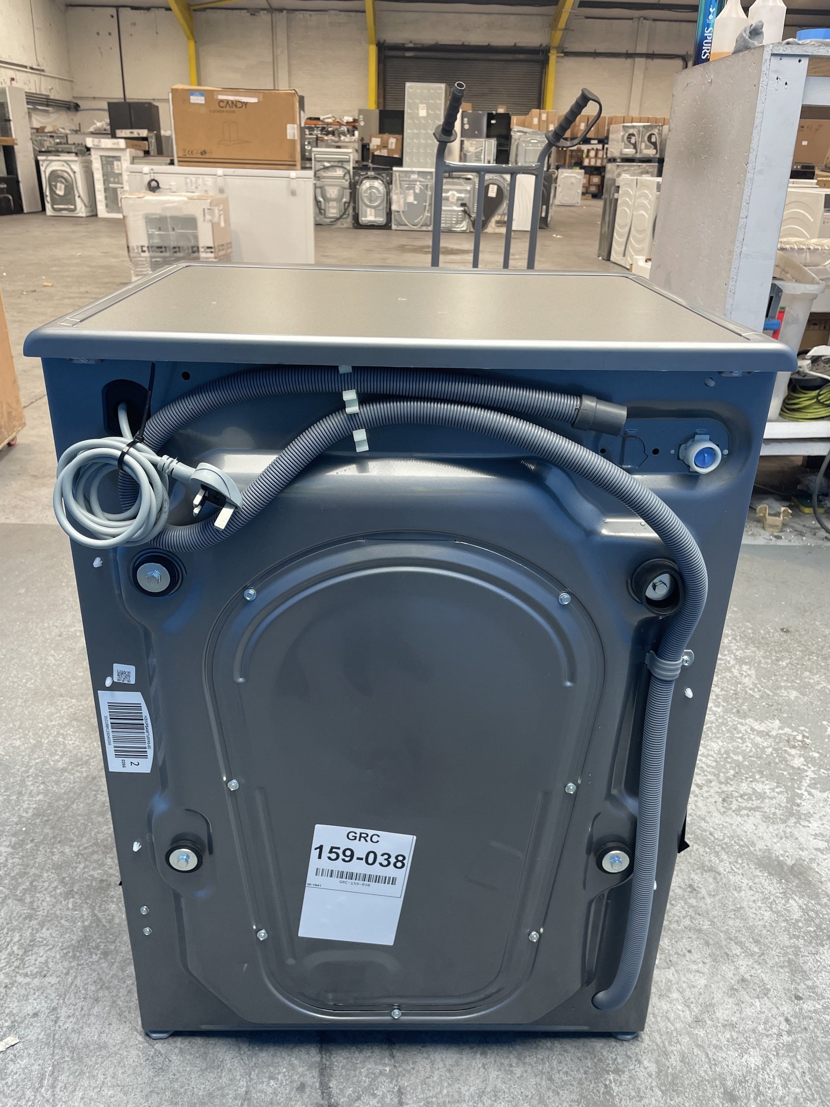 #GRC-159-038 - Hoover H3WPS496TMRR6 9kg 1400 Spin Washing Machine