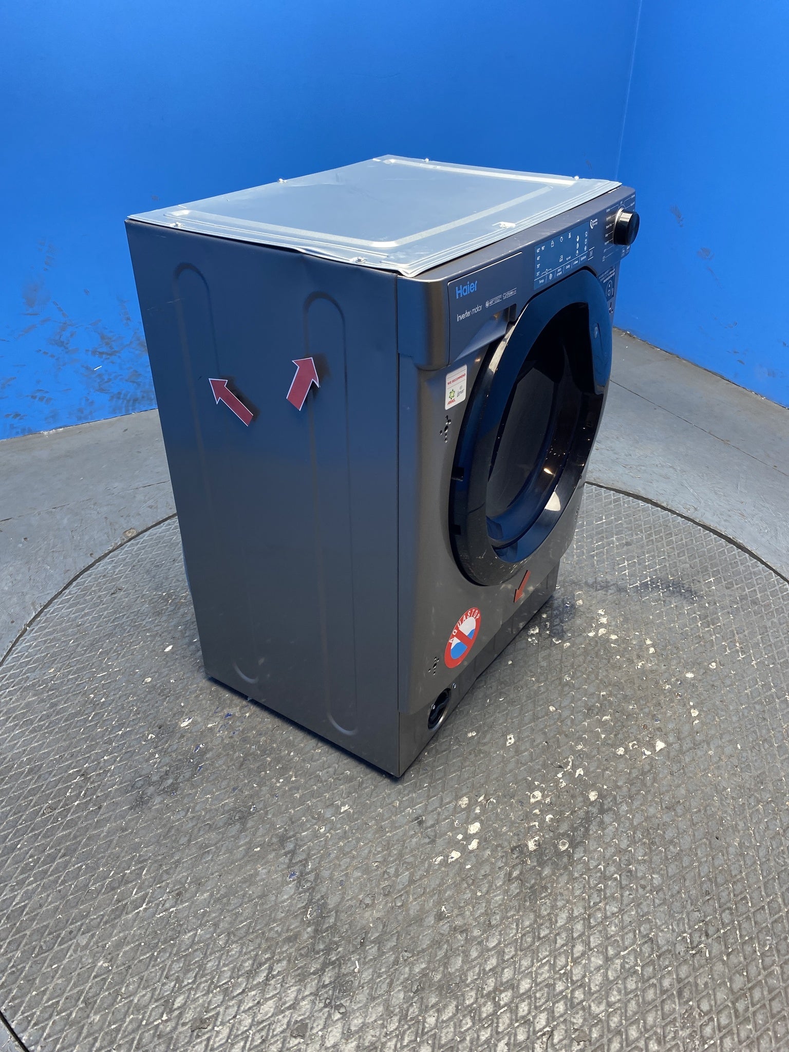 Haier HWQ90B416FWBR Series 4 Integrated 9kg 1600 Spin Washing Machine