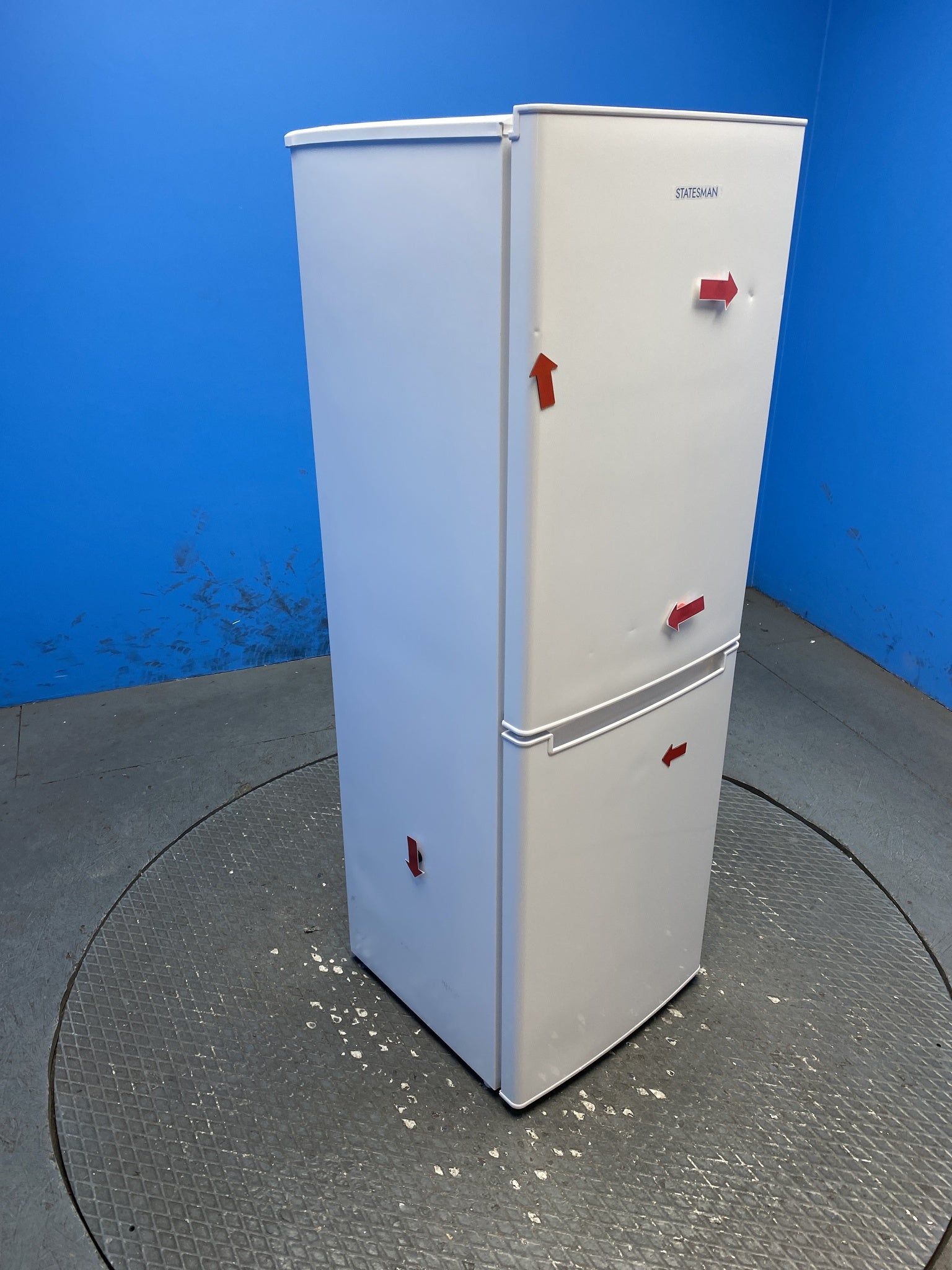 Stateman F1448W 142 Litre Combi Fridge Freezer