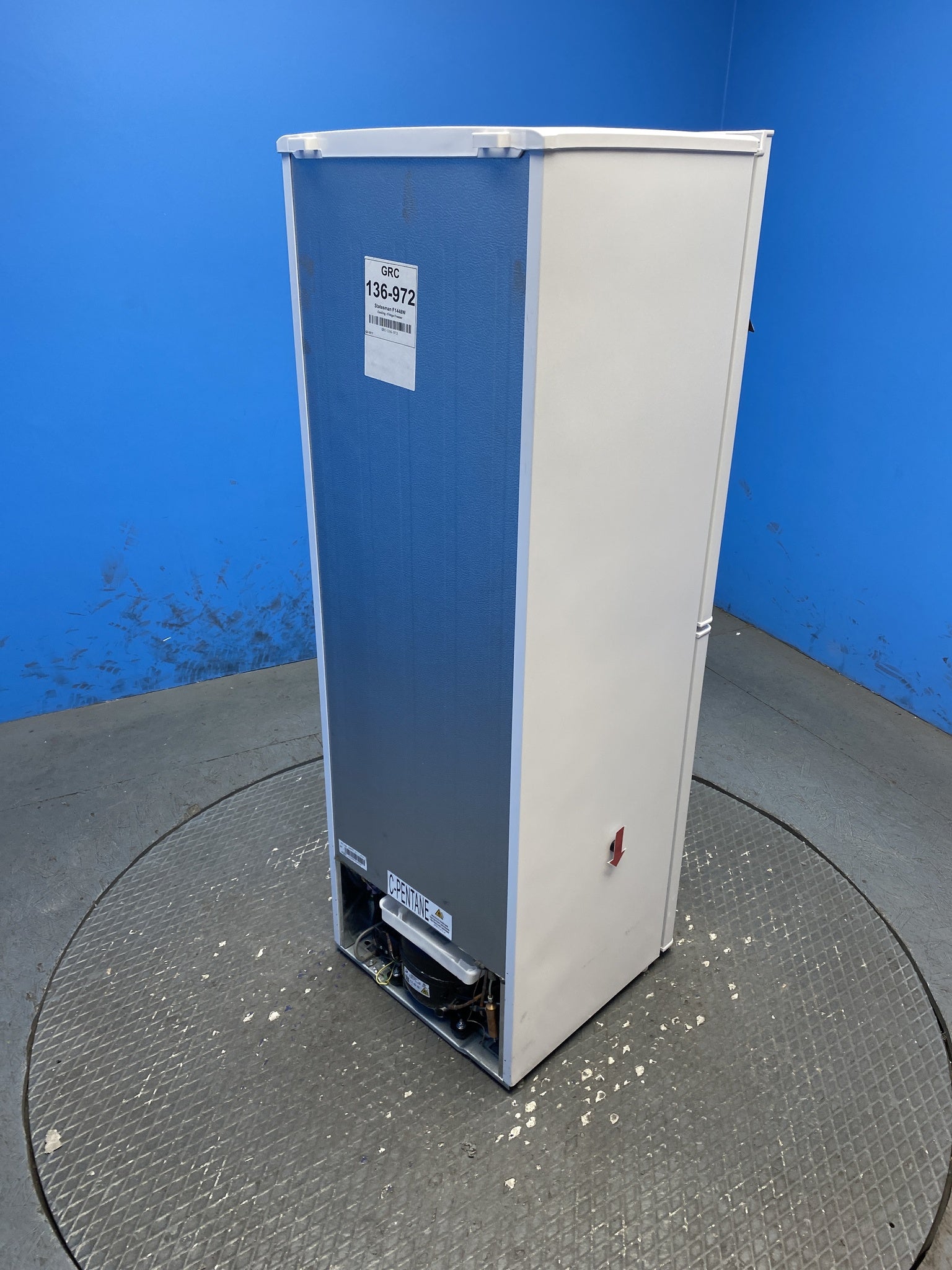 Stateman F1448W 142 Litre Combi Fridge Freezer